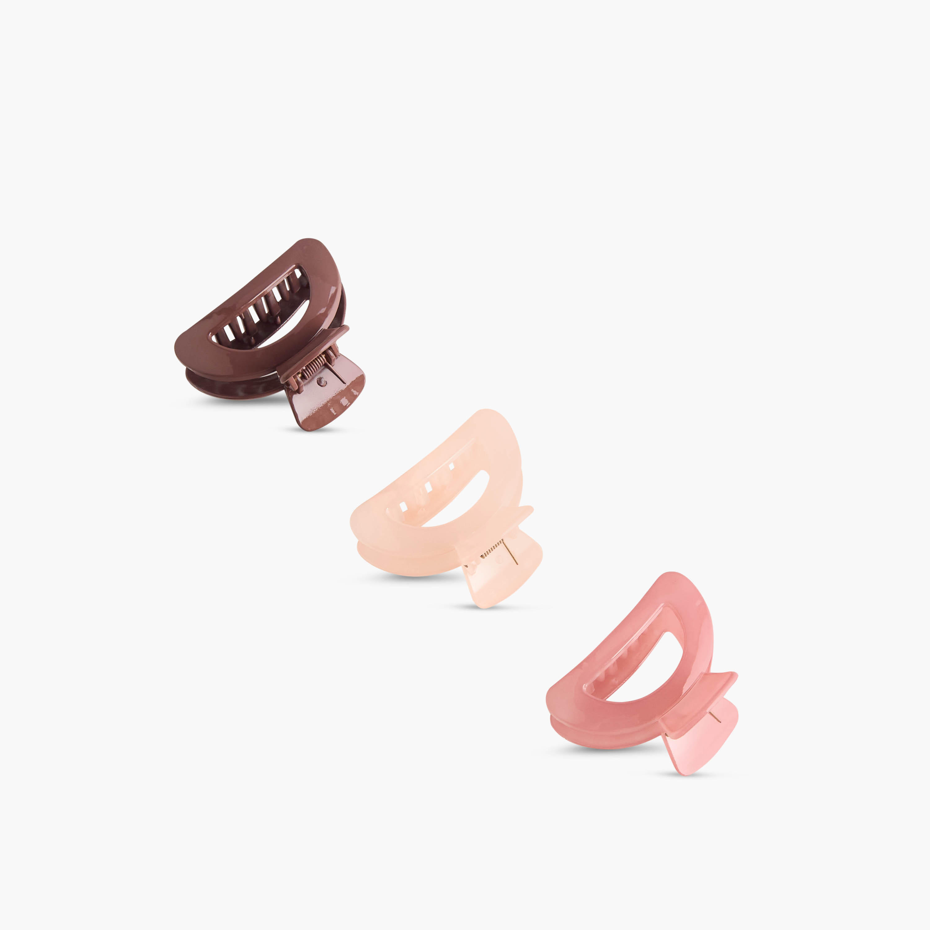 مشابك شعر بتصميم مفرغ - طقم 3 قطع-women-hairaccessories-clamps-image-2