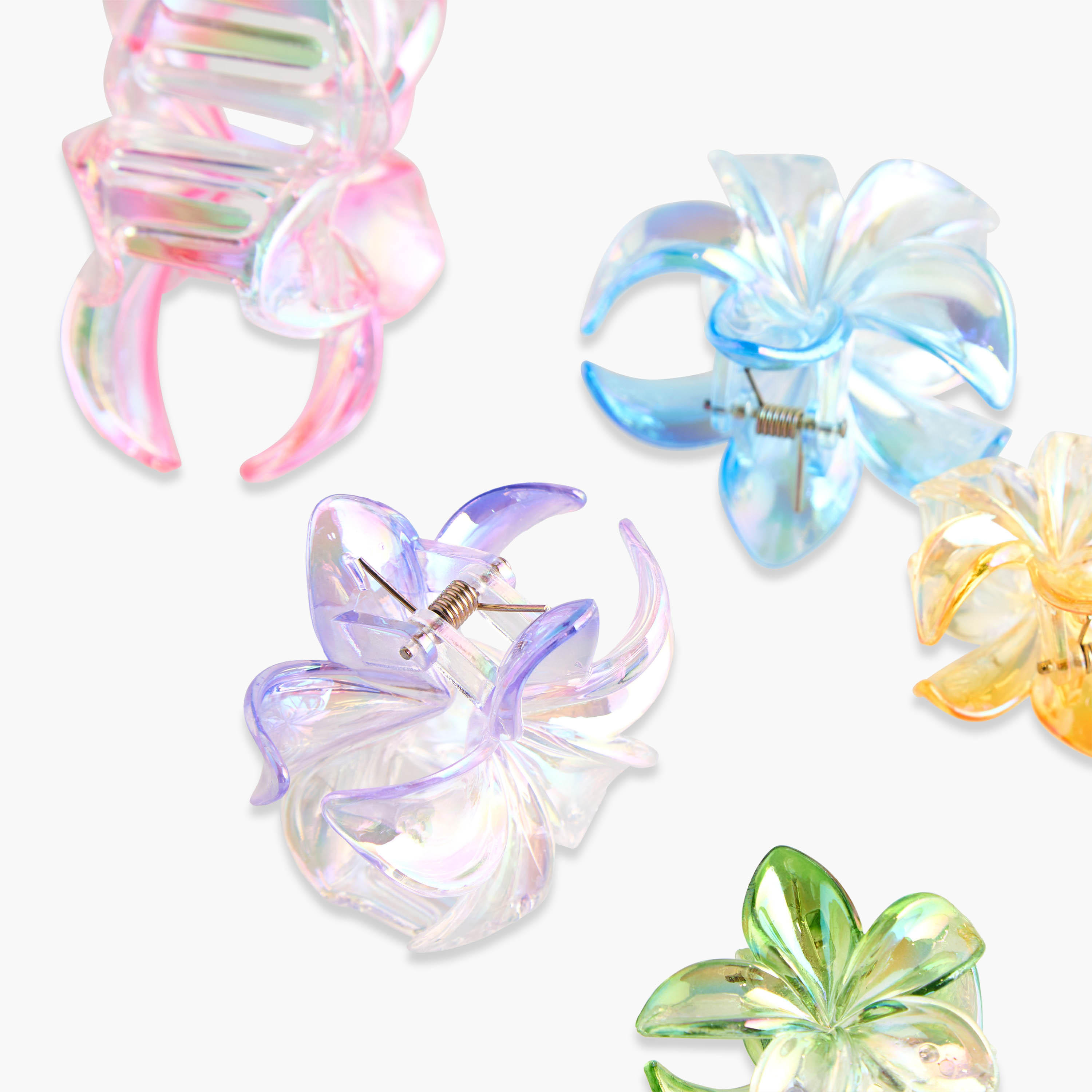 Pack of 5 - Floral Hair Clamp-women-hairaccessories-clamps-image-9