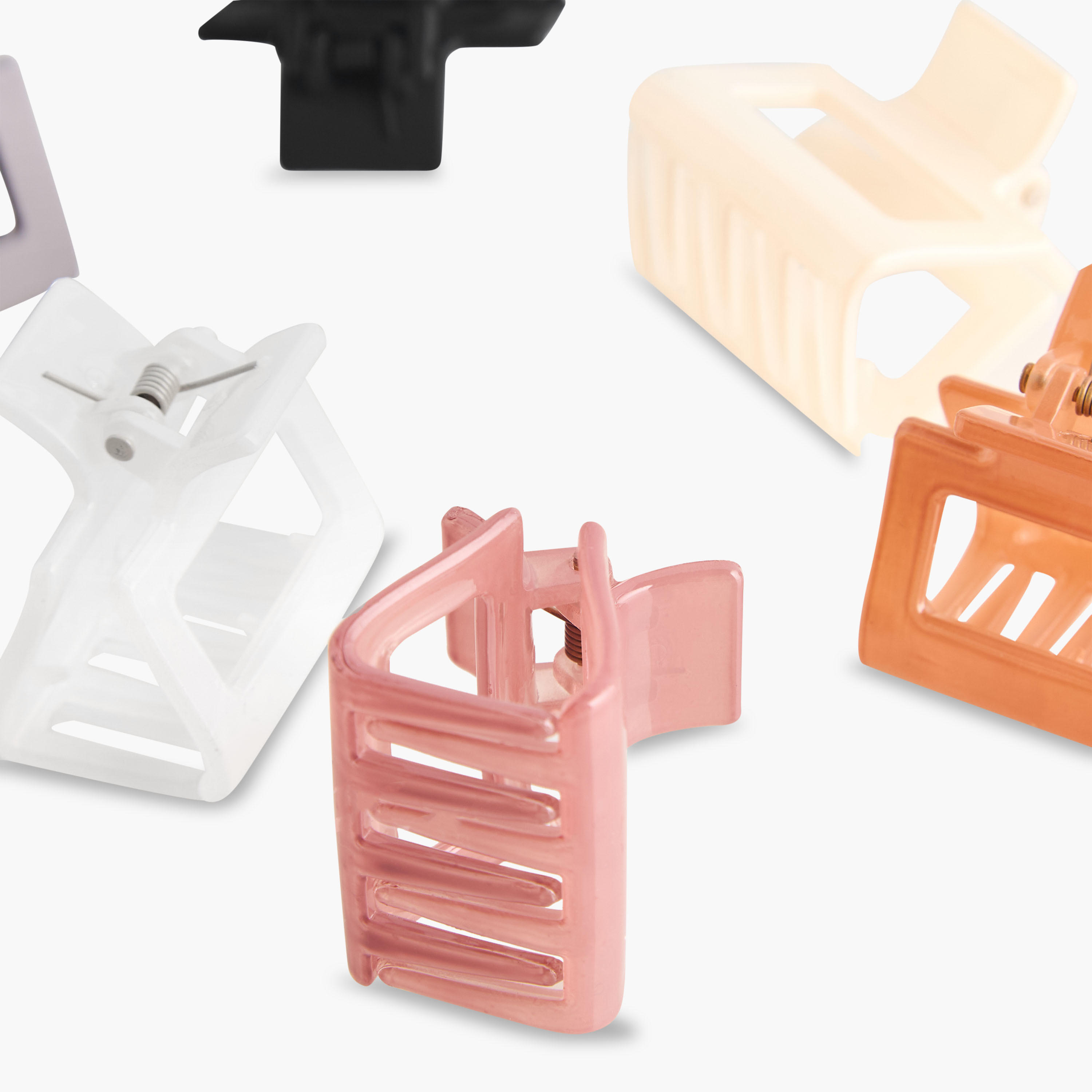 Pack of 6 - Cutout Hair Clamp-women-hairaccessories-clamps-image-7