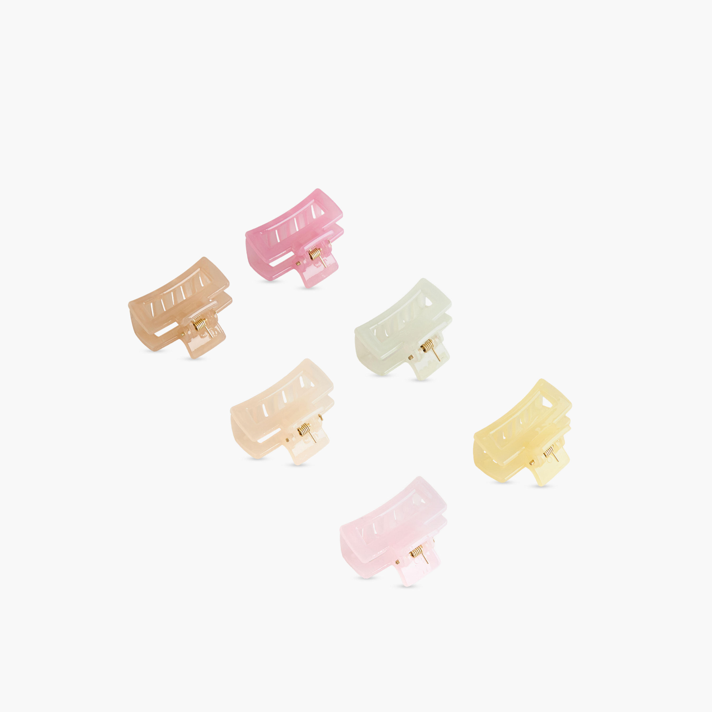 Pack of 6 - Cutout Hair Clamp-women-hairaccessories-clamps-image-6