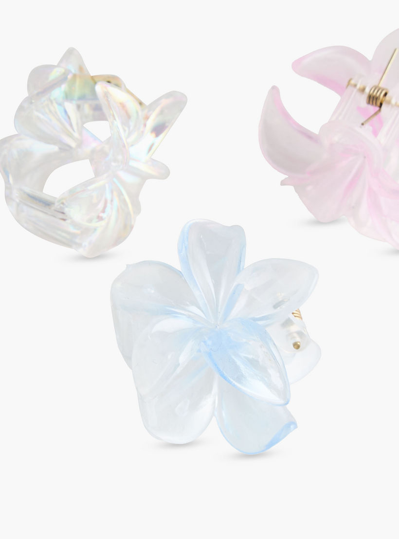 Pack of 6 Floral Hair Clamps-women-hairaccessories-clamps-image-7