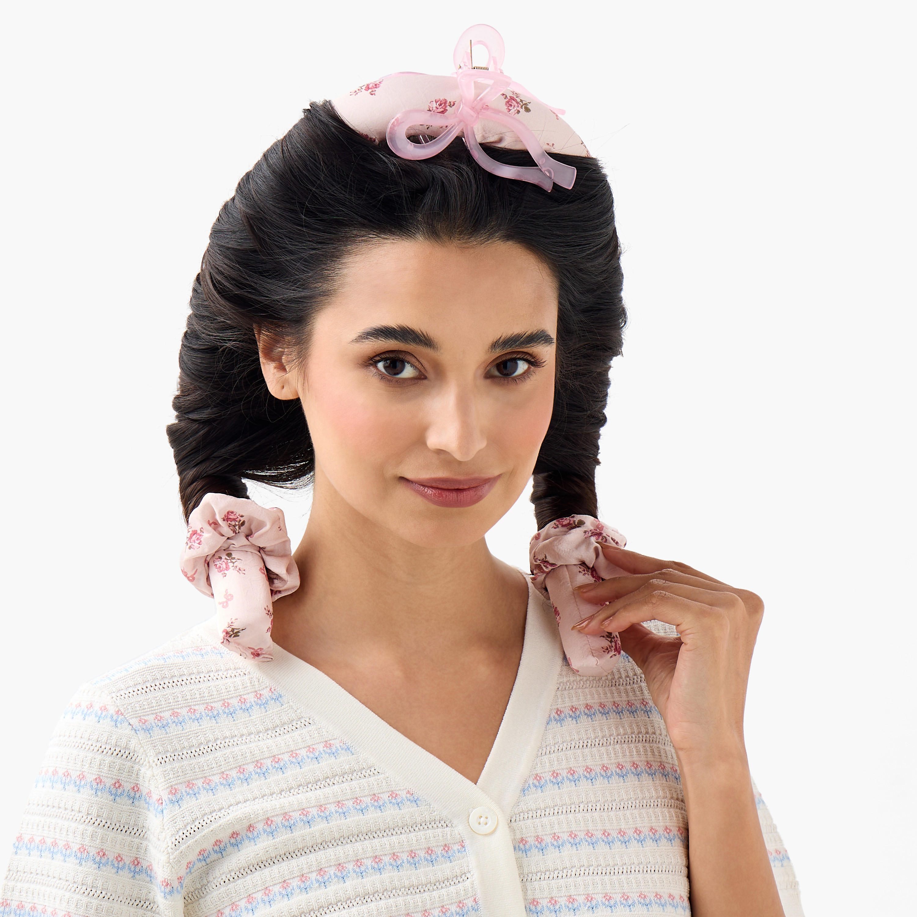 Printed Heatless Hair Curler Set-women-hairaccessories-others-image-2