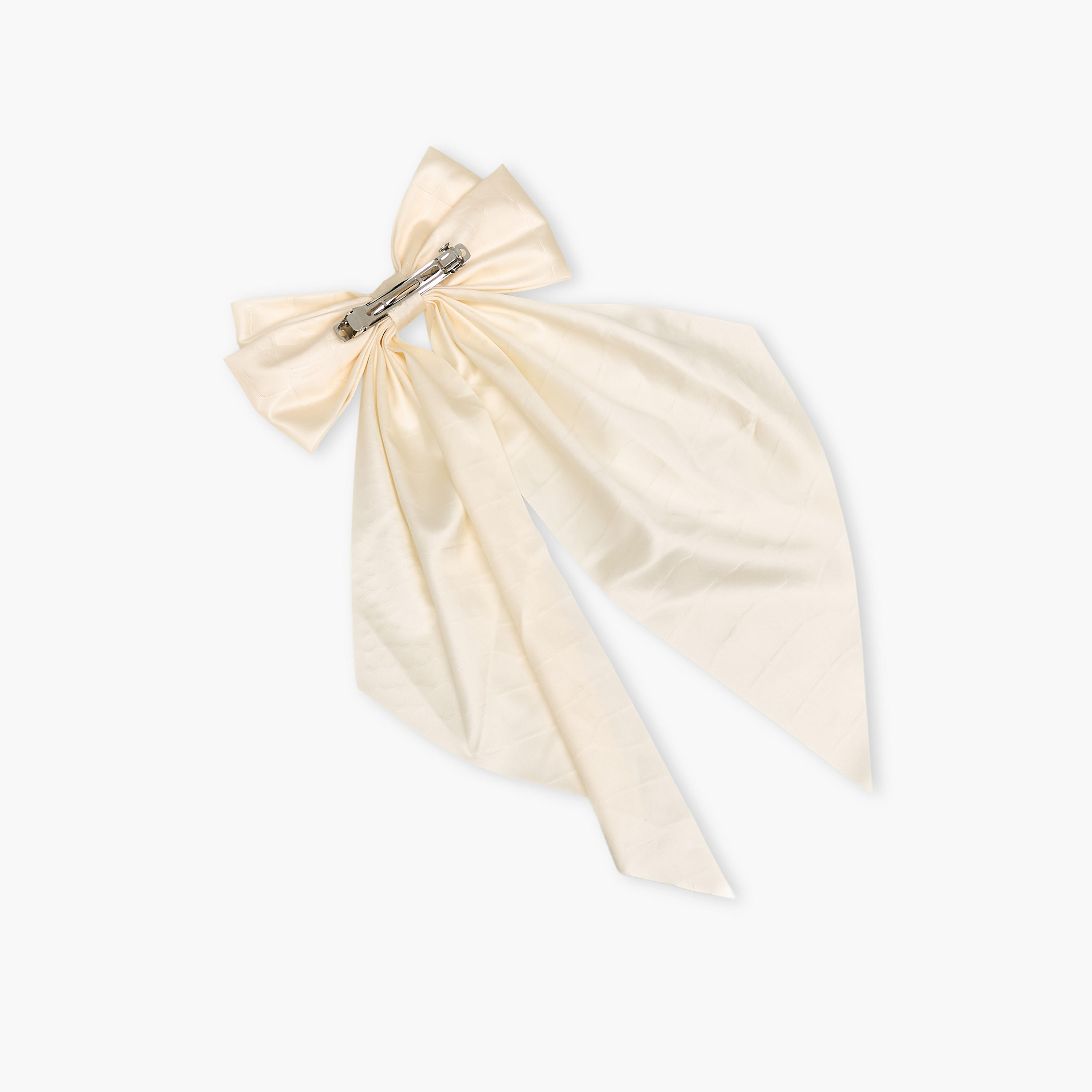 مشبك شعر باريت سادة بفيونكة-women-hairaccessories-clamps-image-2