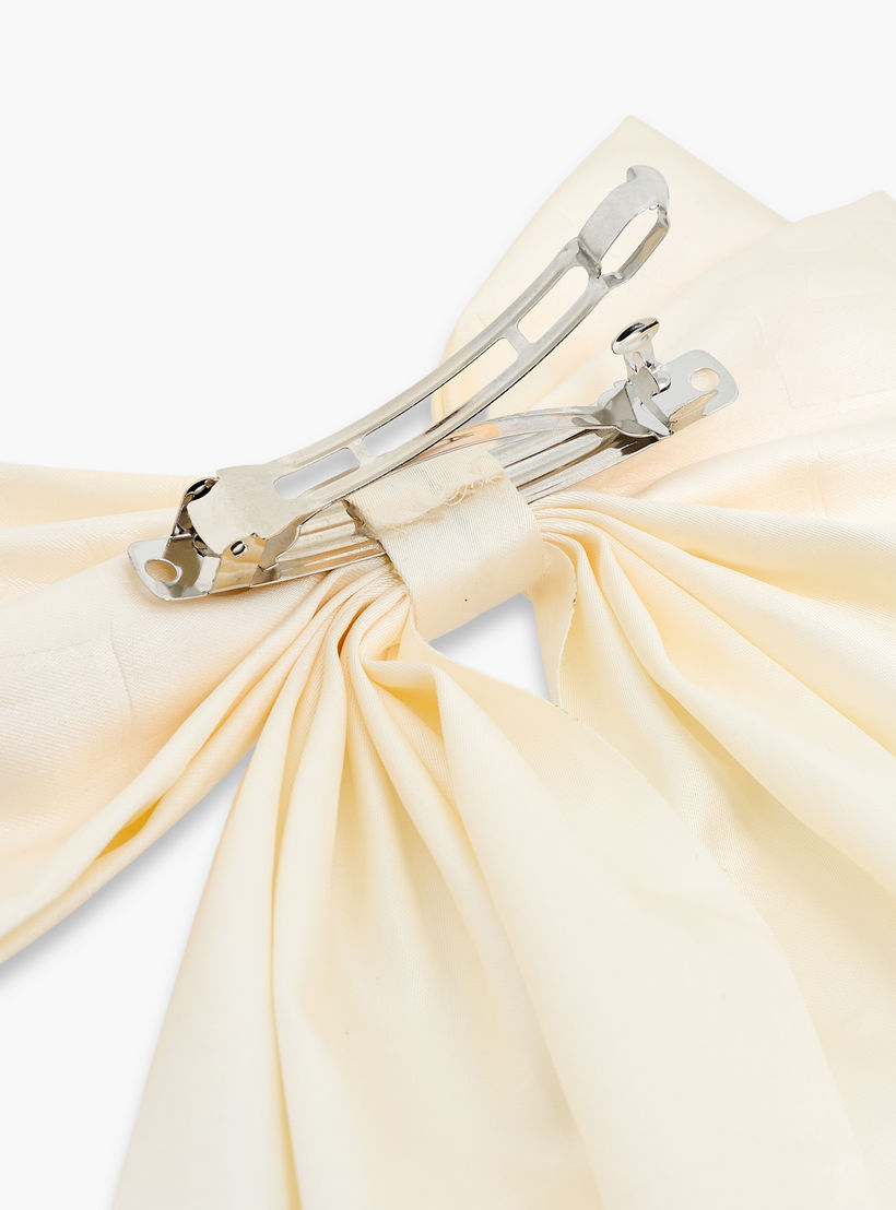 مشبك شعر باريت سادة بفيونكة-women-hairaccessories-clamps-image-1