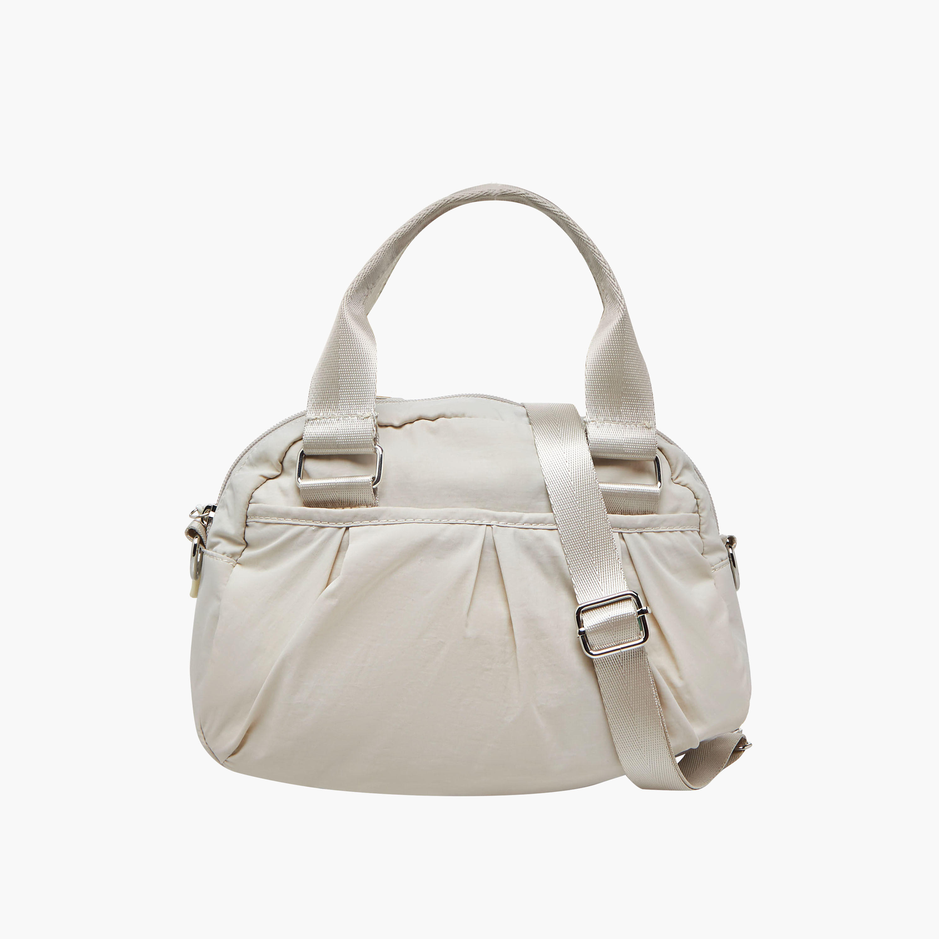 Pleated Crossbody Bag with Detachable Strap-women-bagsandwallets-handbags-image-1