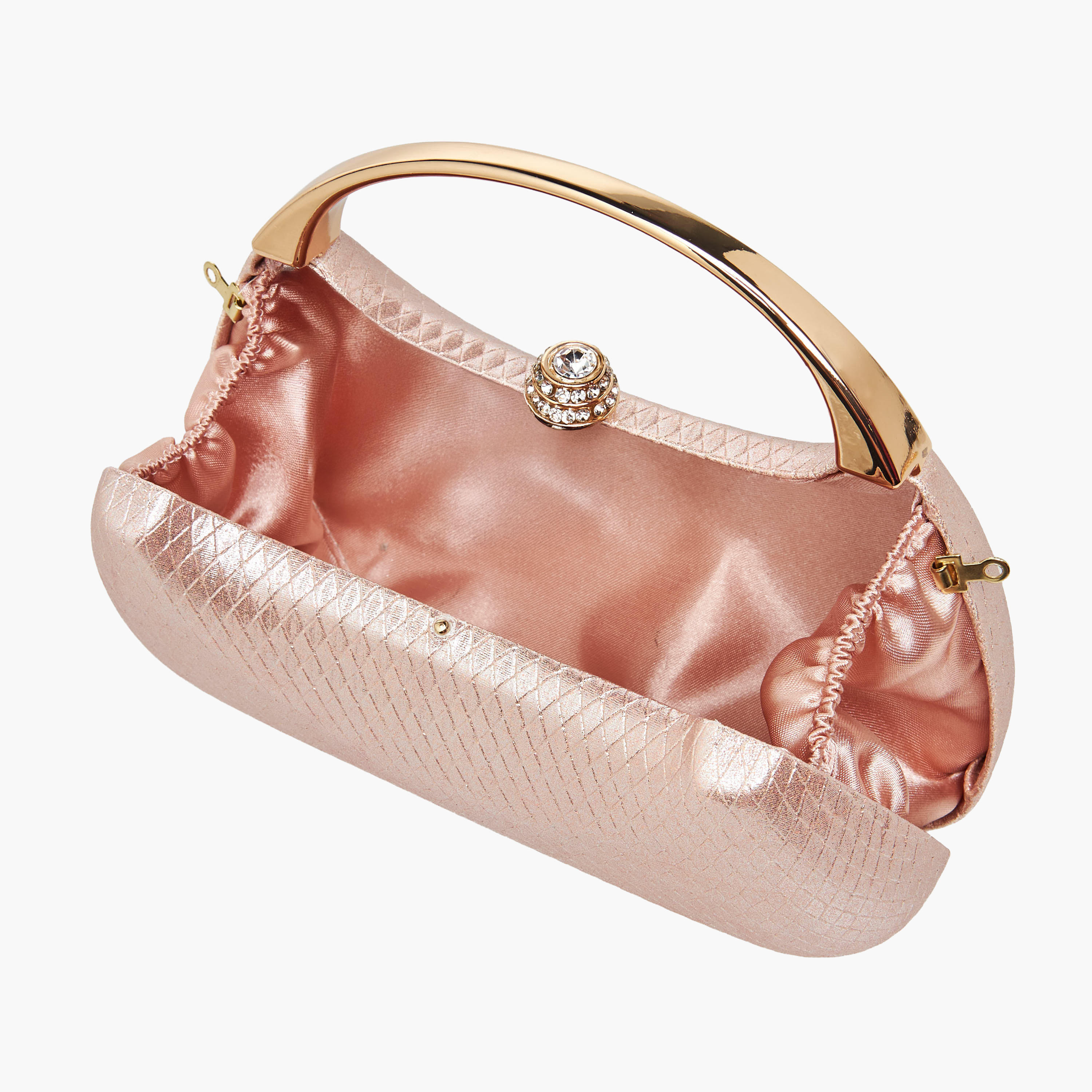 Textured Clutch with Grab Handle-women-bagsandwallets-handbags-image-7