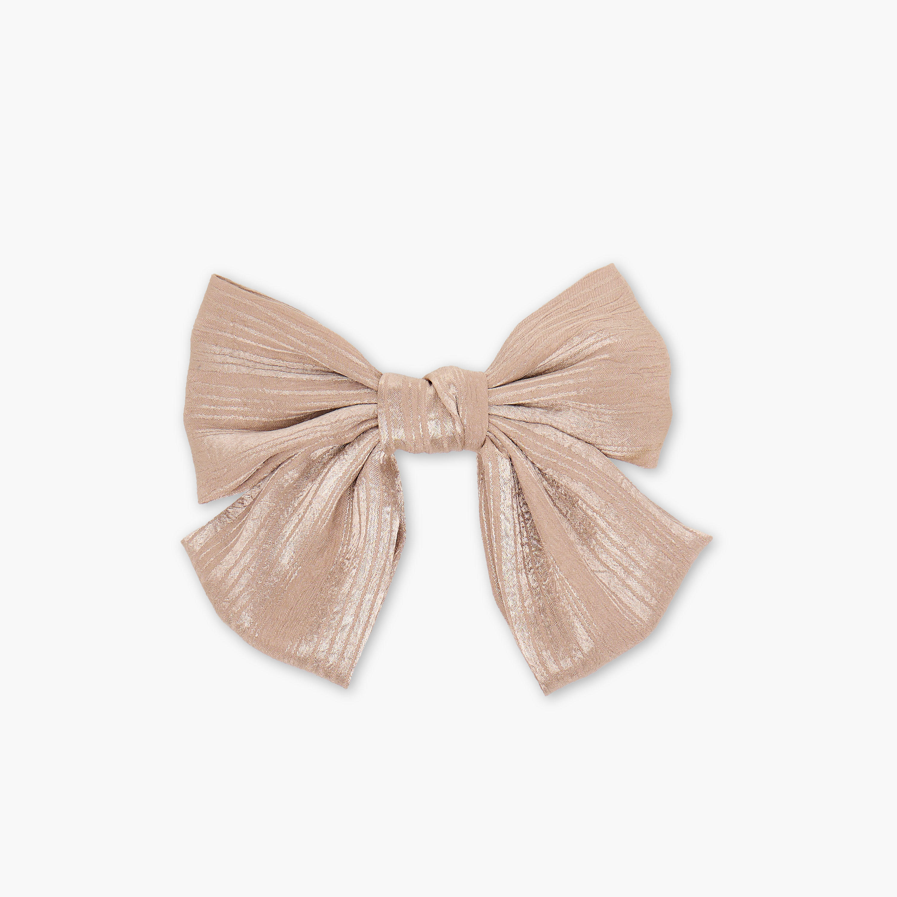 مشابك شعر باريت بتصميم فيونكة من جلو - عبوة من قطعتين-women-hairaccessories-clamps-image-2