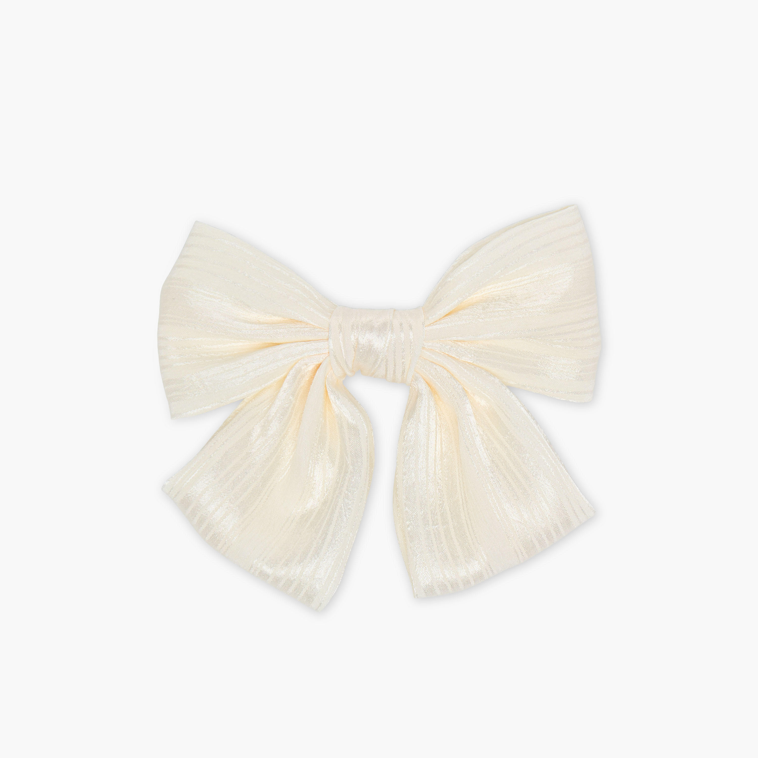 مشابك شعر باريت بتصميم فيونكة من جلو - عبوة من قطعتين-women-hairaccessories-clamps-image-3