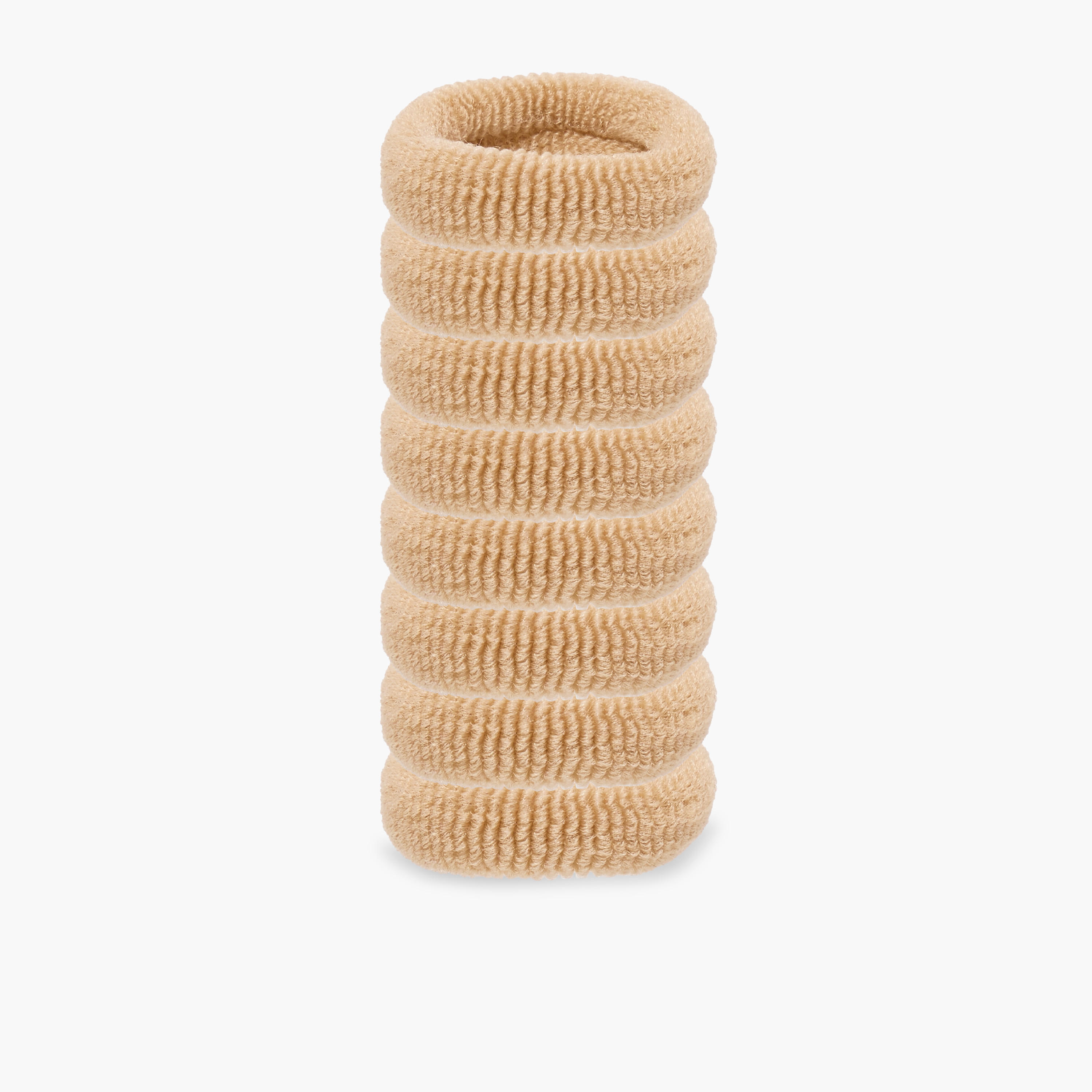 عبوة ربطات شعر مموجة بملمس بارز عدد 3 من جلوو-women-hairaccessories-scrunchies-image-3