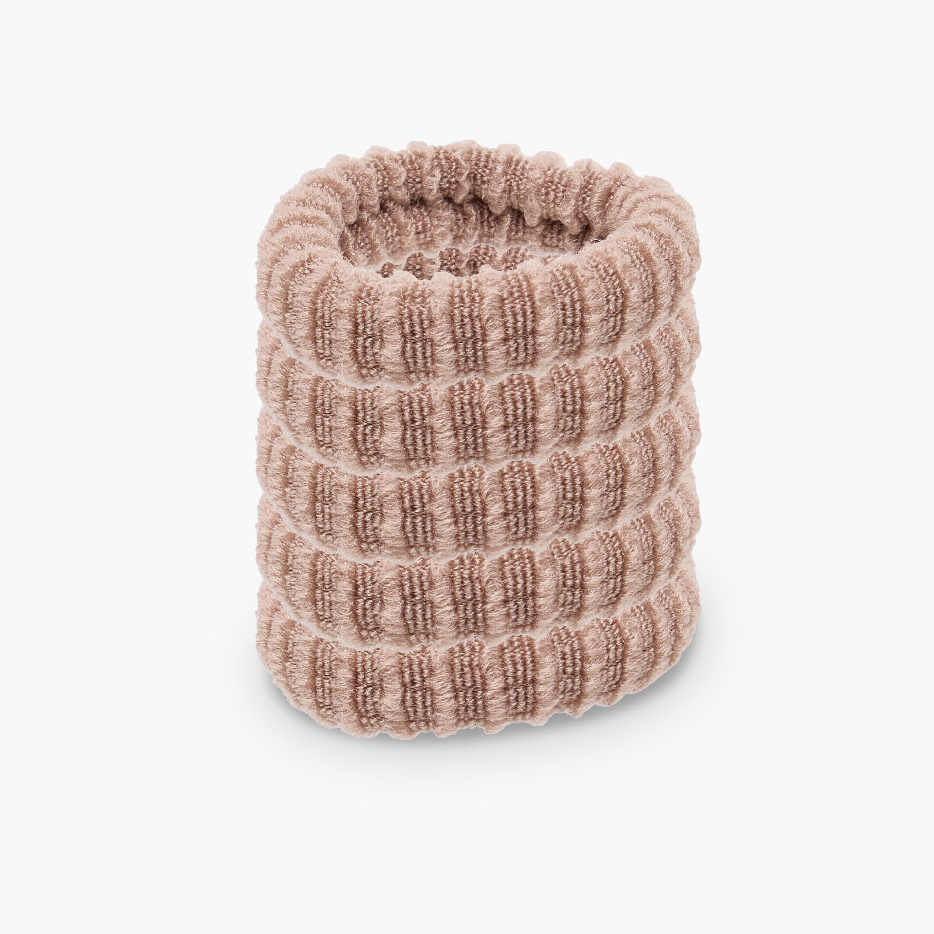 عبوة ربطات شعر مموجة بملمس بارز عدد 3 من جلوو-women-hairaccessories-scrunchies-image-6