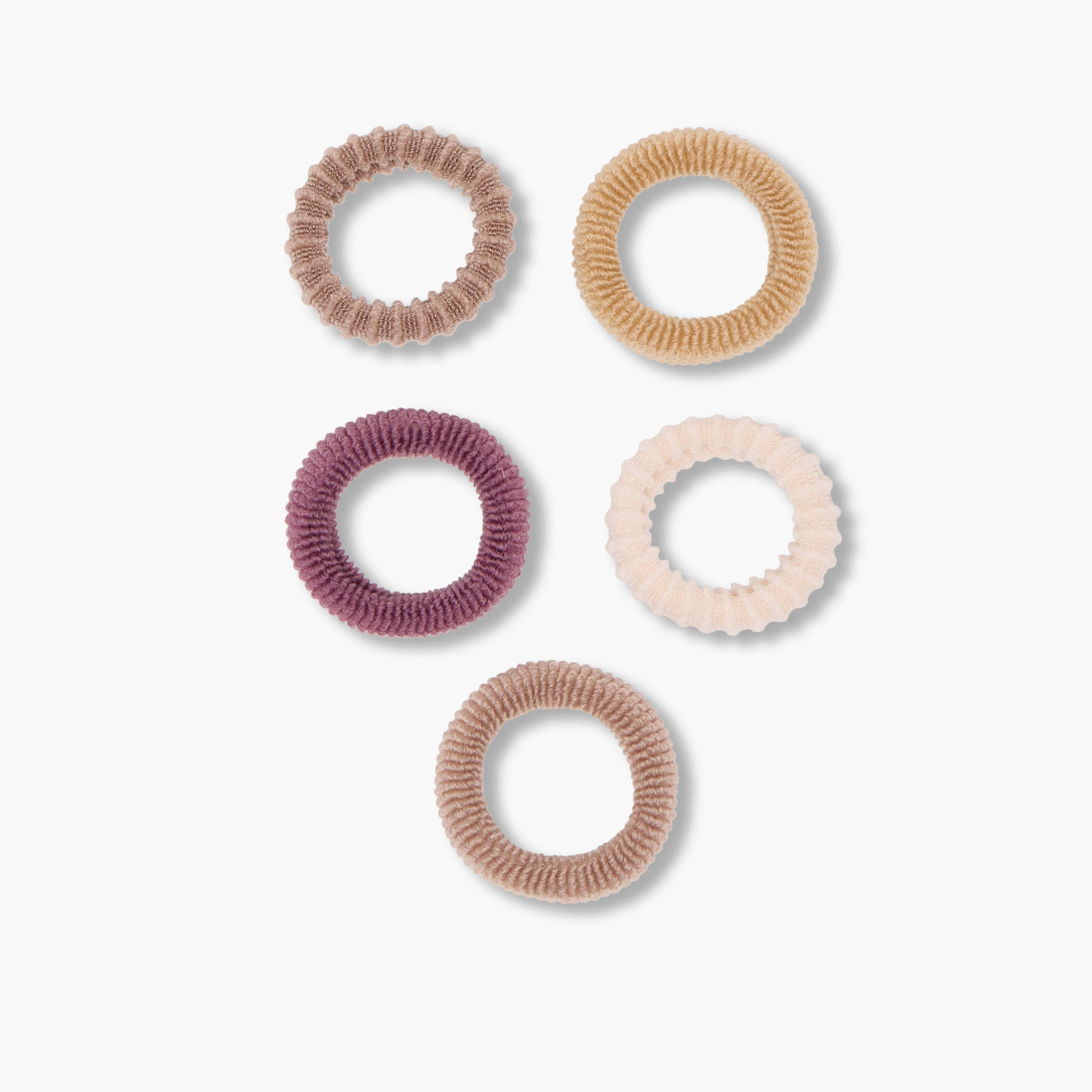 عبوة ربطات شعر مموجة بملمس بارز عدد 3 من جلوو-women-hairaccessories-scrunchies-image-7