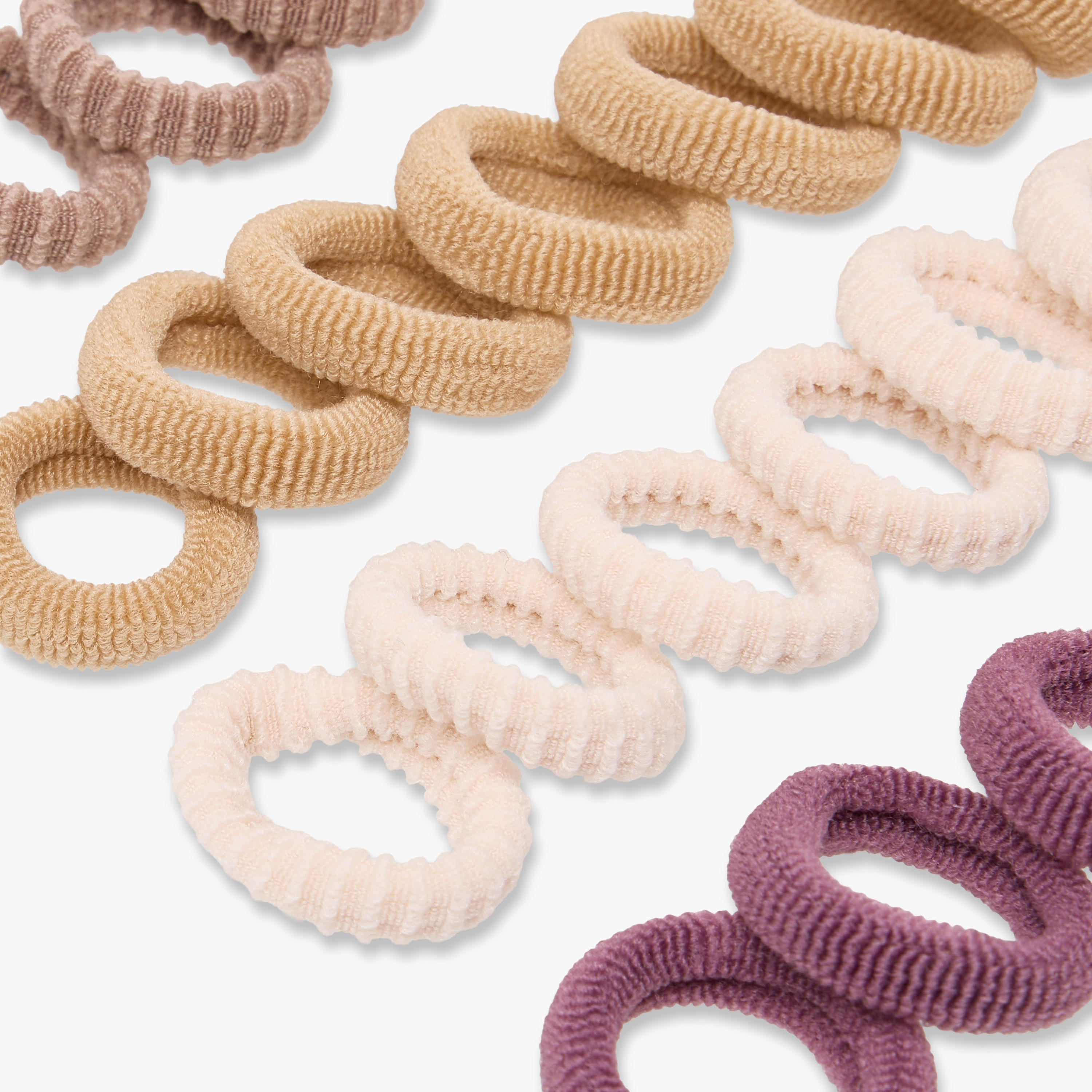 عبوة ربطات شعر مموجة بملمس بارز عدد 3 من جلوو-women-hairaccessories-scrunchies-image-9
