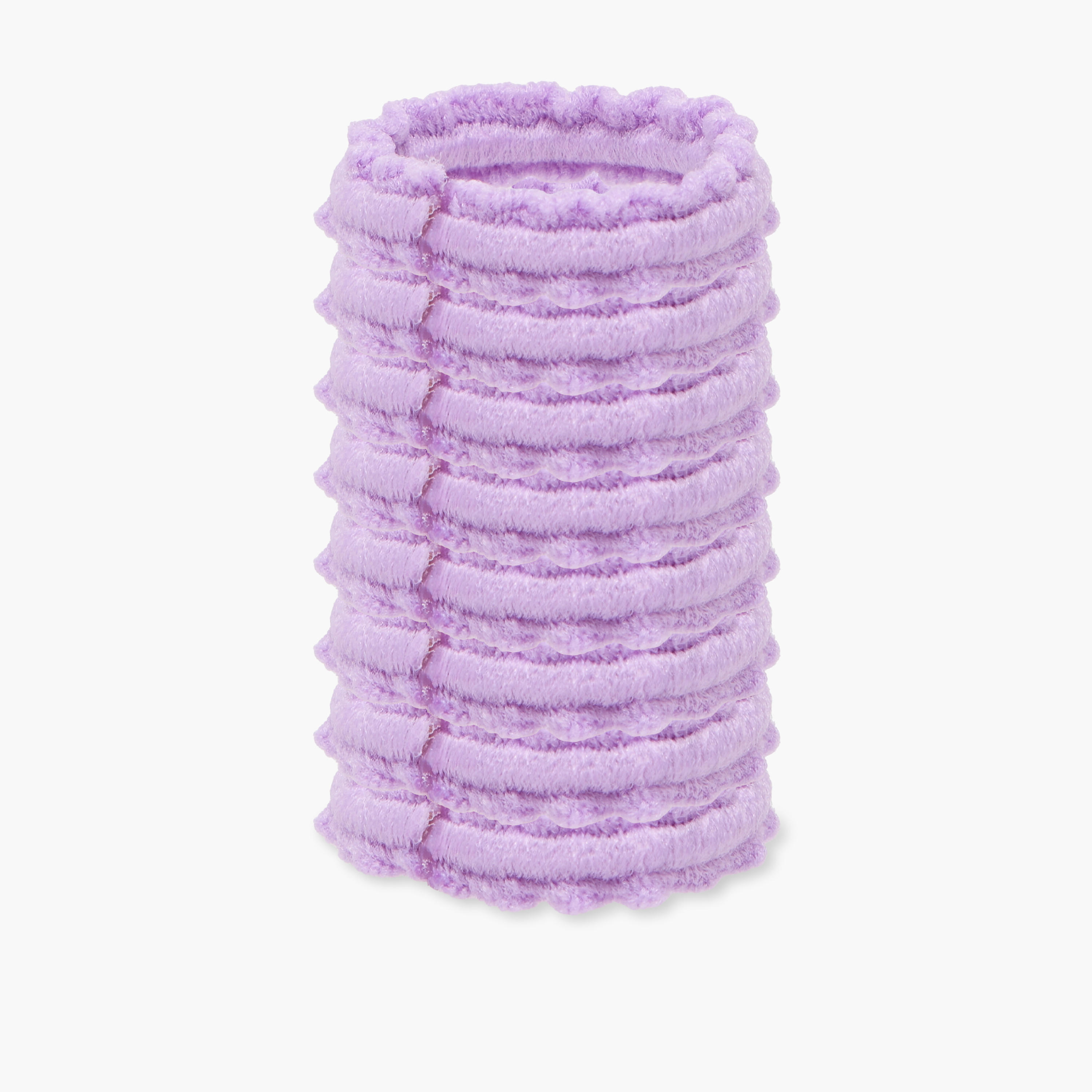 عبوة ربطات شعر مموجة بملمس بارز عدد 3 من جلوو-women-hairaccessories-scrunchies-image-4