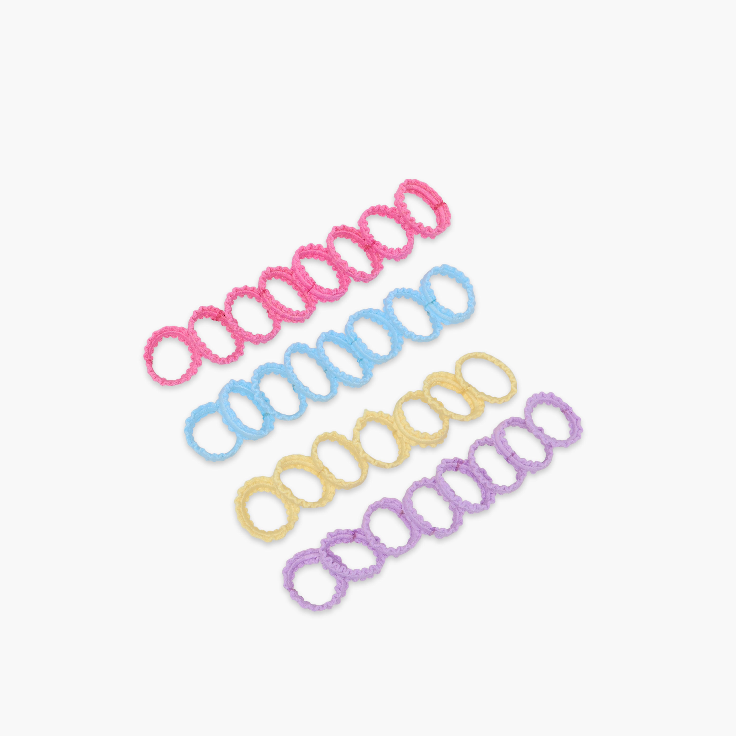 عبوة ربطات شعر مموجة بملمس بارز عدد 3 من جلوو-women-hairaccessories-scrunchies-image-7