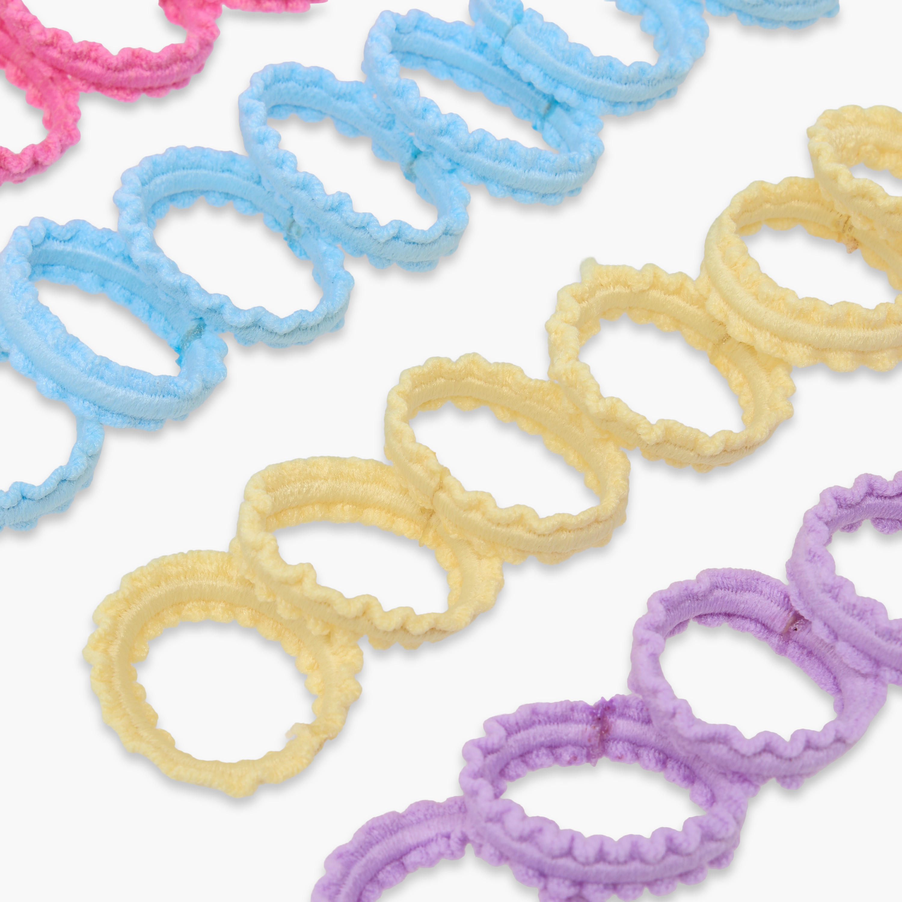 عبوة ربطات شعر مموجة بملمس بارز عدد 3 من جلوو-women-hairaccessories-scrunchies-image-8