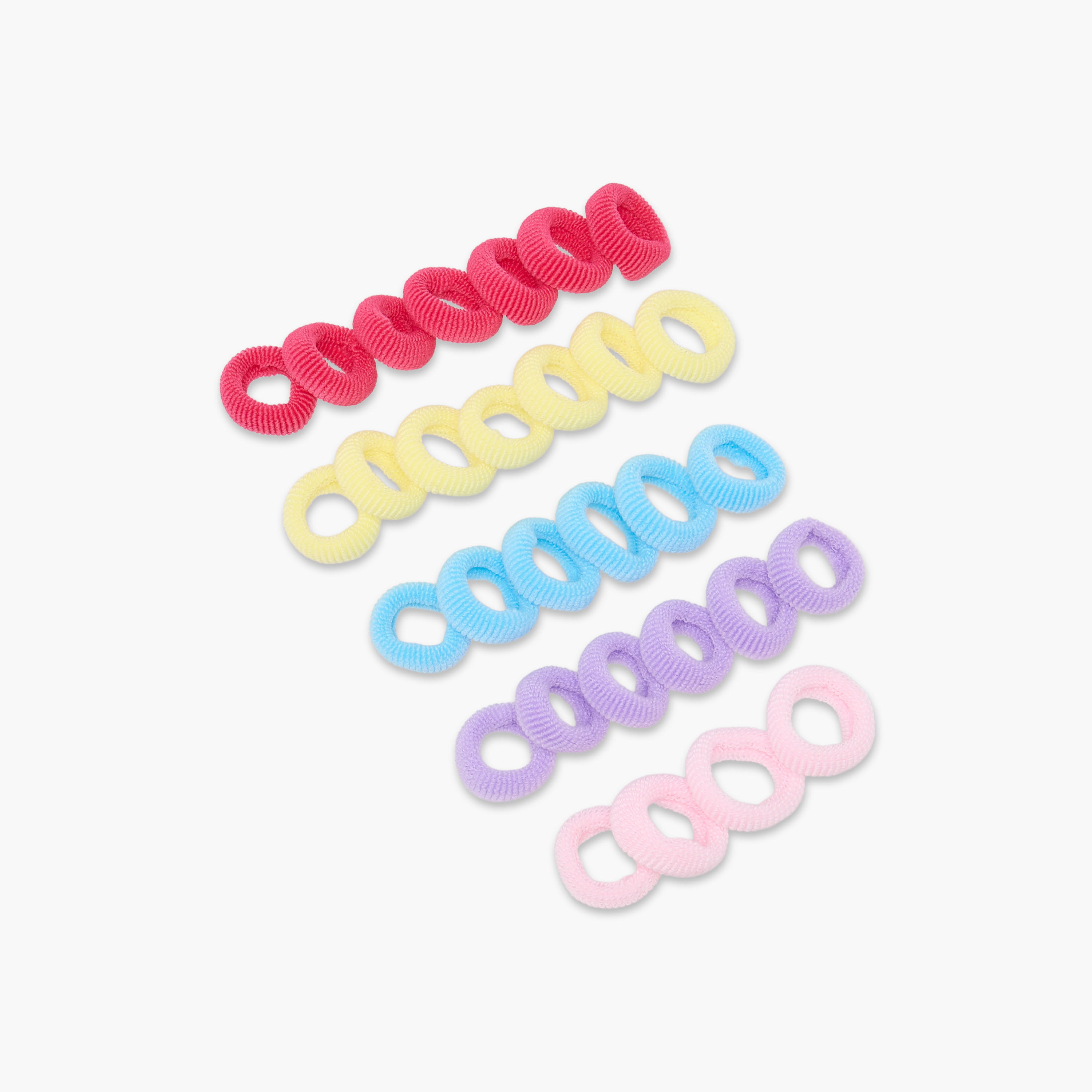 عبوة ربطات شعر مموجة بملمس بارز عدد 3 من جلوو-women-hairaccessories-scrunchies-image-8