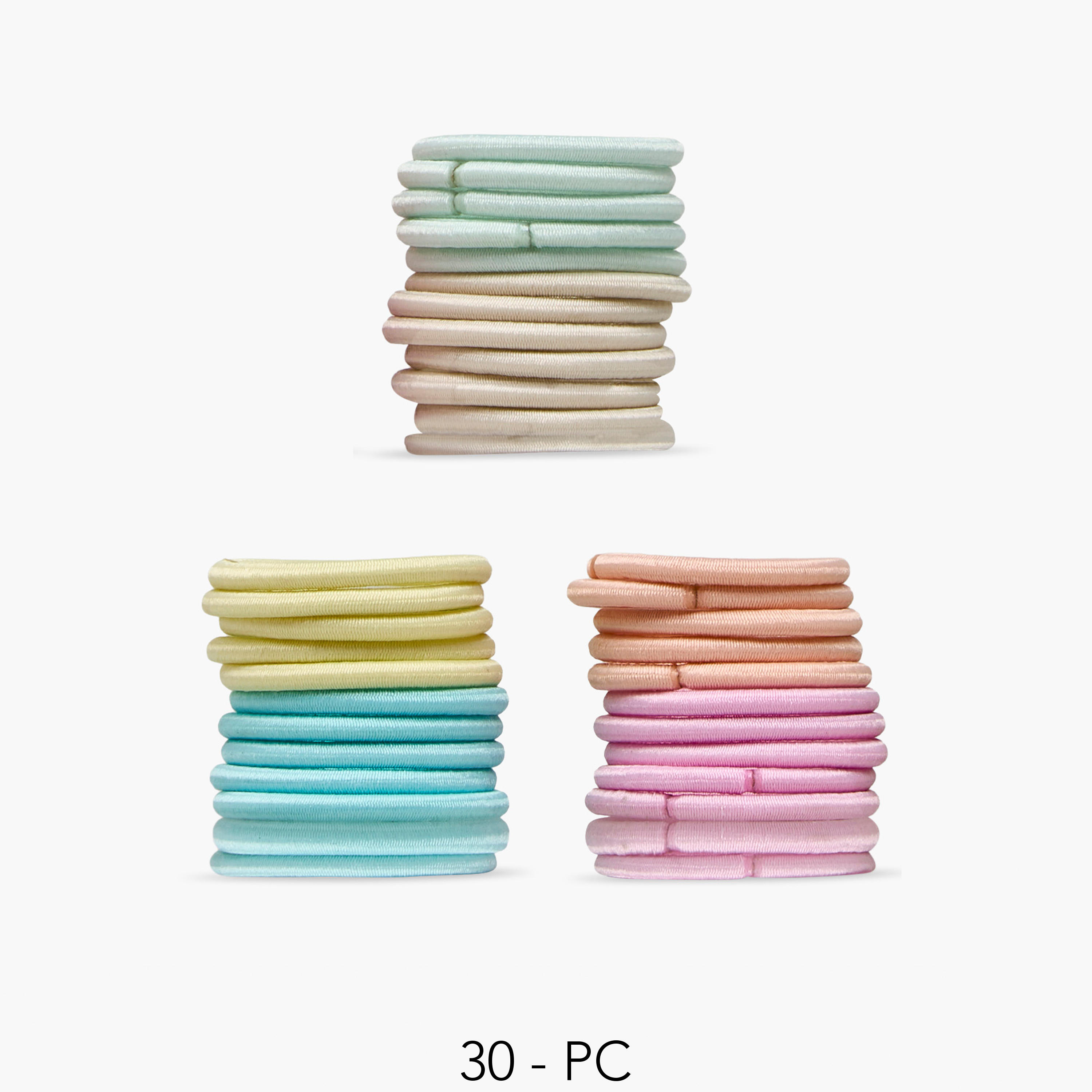 Gloo Pack of 30 Hair Tie-women-hairaccessories-bands-image-1