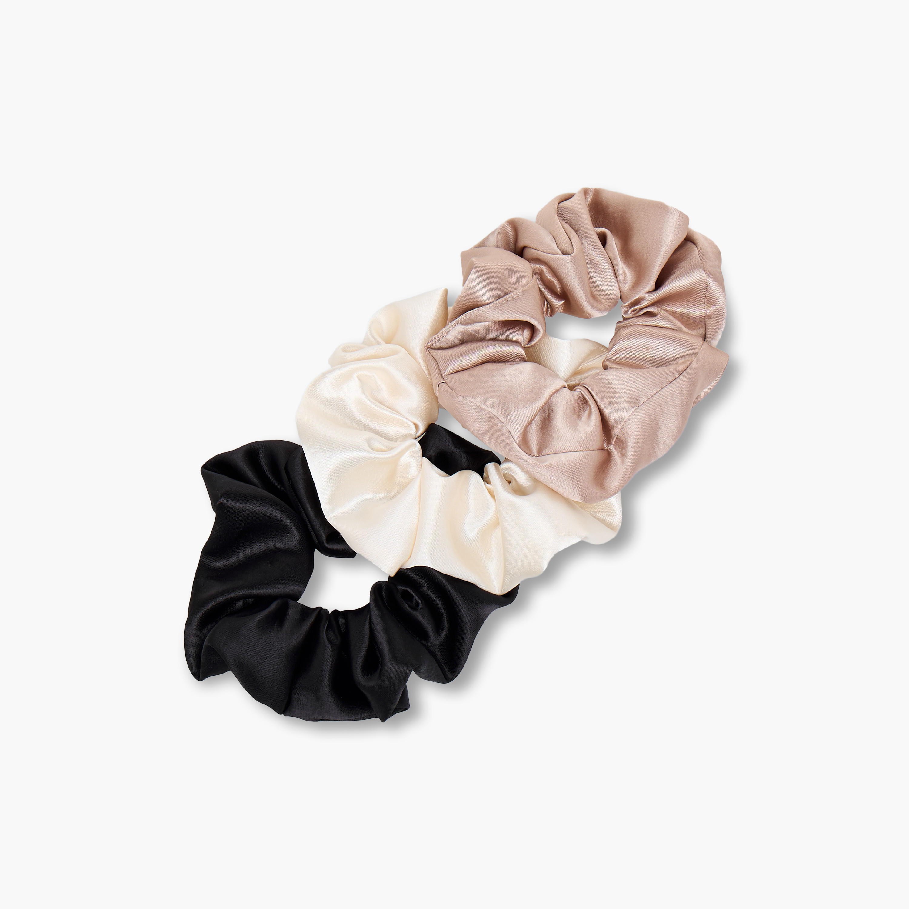 طقم ربطات سكرانشي ستان 3 قطع من جلو-women-hairaccessories-scrunchies-image-2