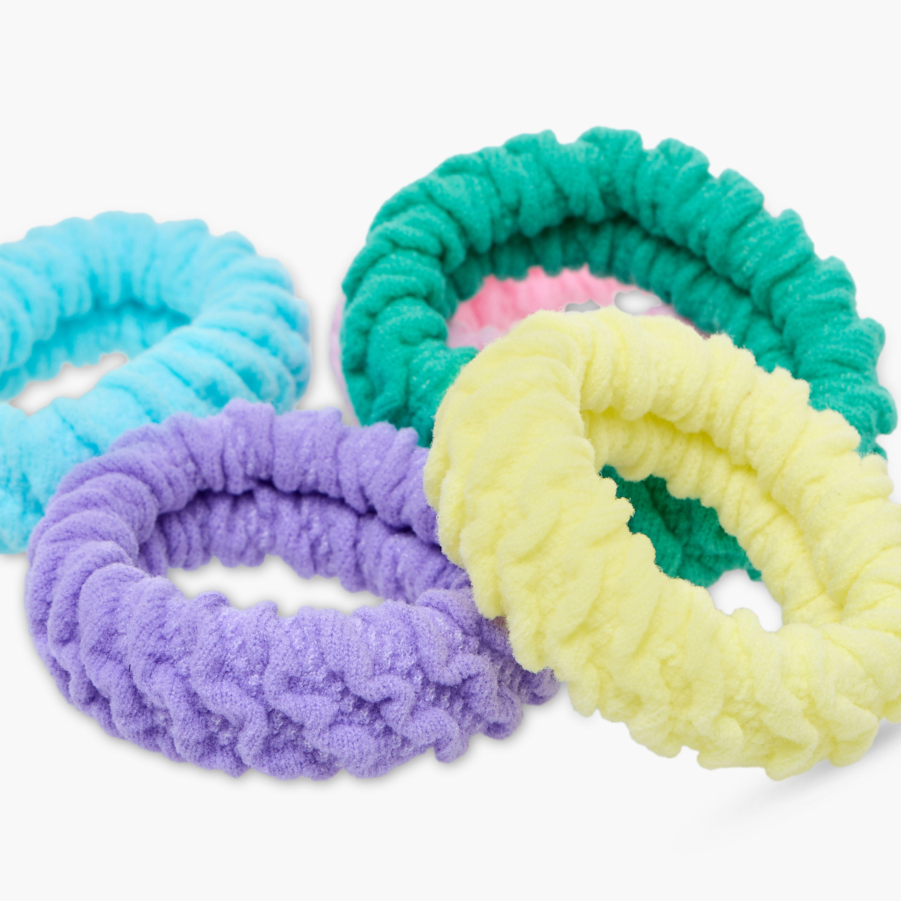 Gloo Pack of 6 Textured Hair Tie-women-hairaccessories-scrunchies-image-4