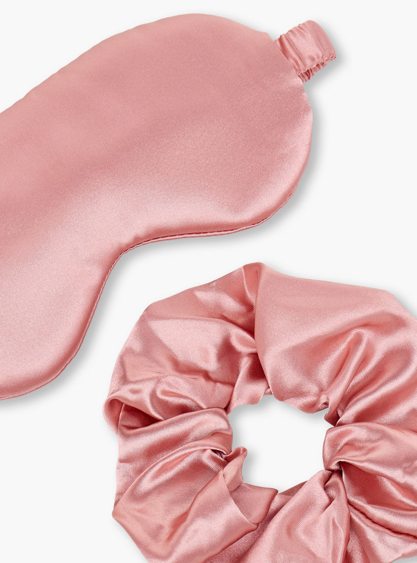 Gloo Satin Scrunchie and Eyemask Set-women-hairaccessories-sets-image-5