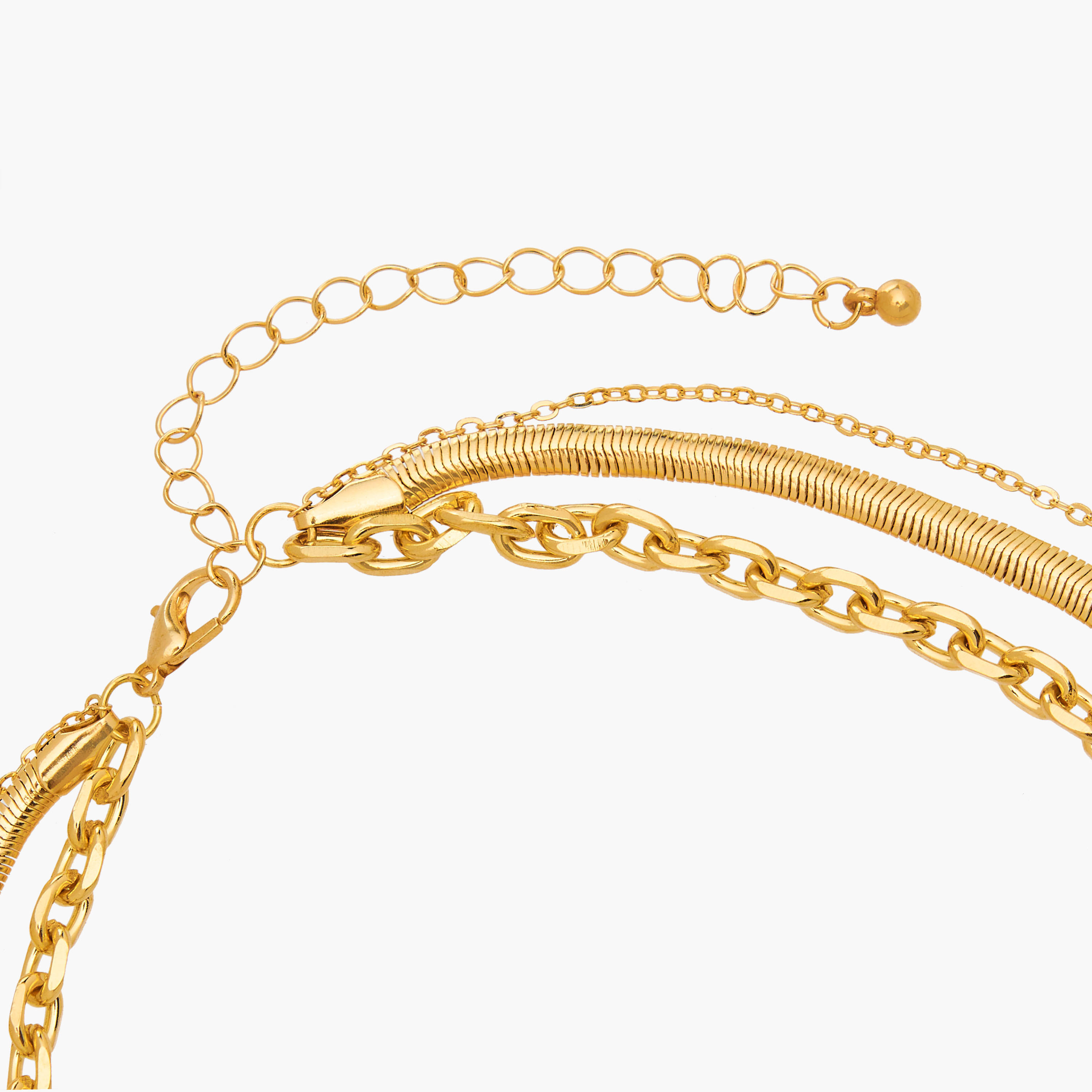 Gloo Metal Pendant Necklace with Lobster Clasp Closure-women-watchesandjewellery-jewellery-necklacesandpendants-image-5