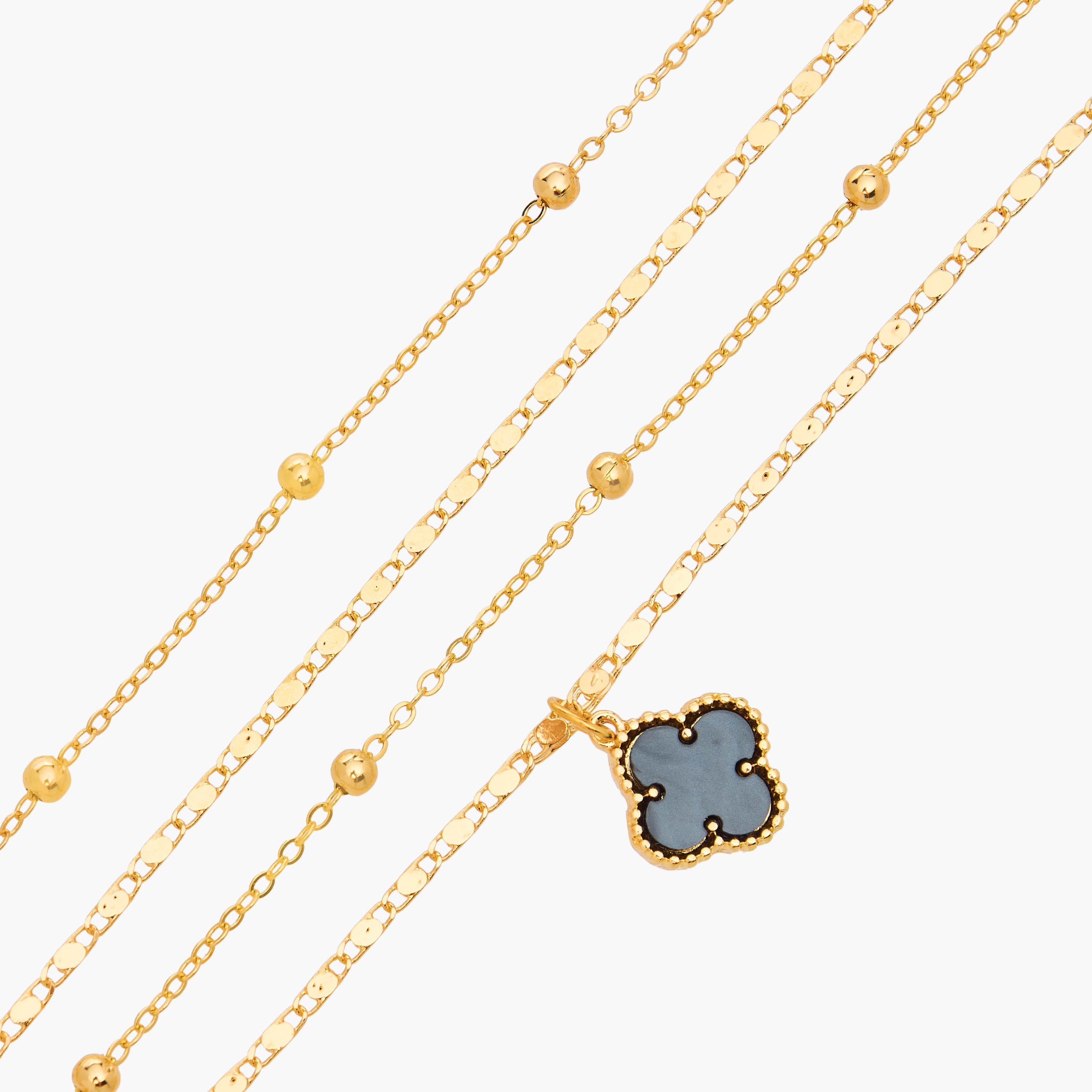 قلادة بدلاية معدنية ومشبك إغلاق من جلو-women-watchesandjewellery-jewellery-necklacesandpendants-image-4