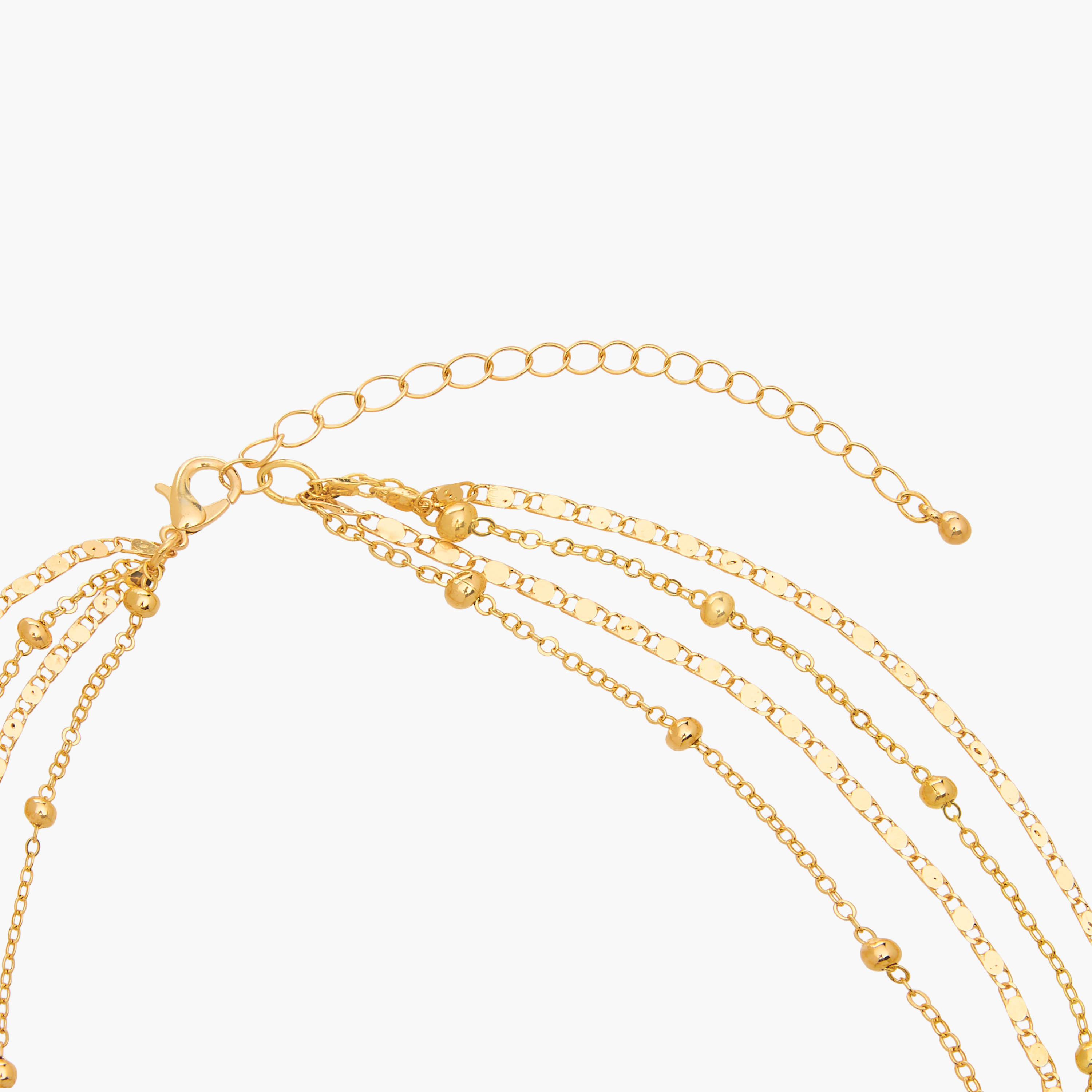 قلادة بدلاية معدنية ومشبك إغلاق من جلو-women-watchesandjewellery-jewellery-necklacesandpendants-image-5