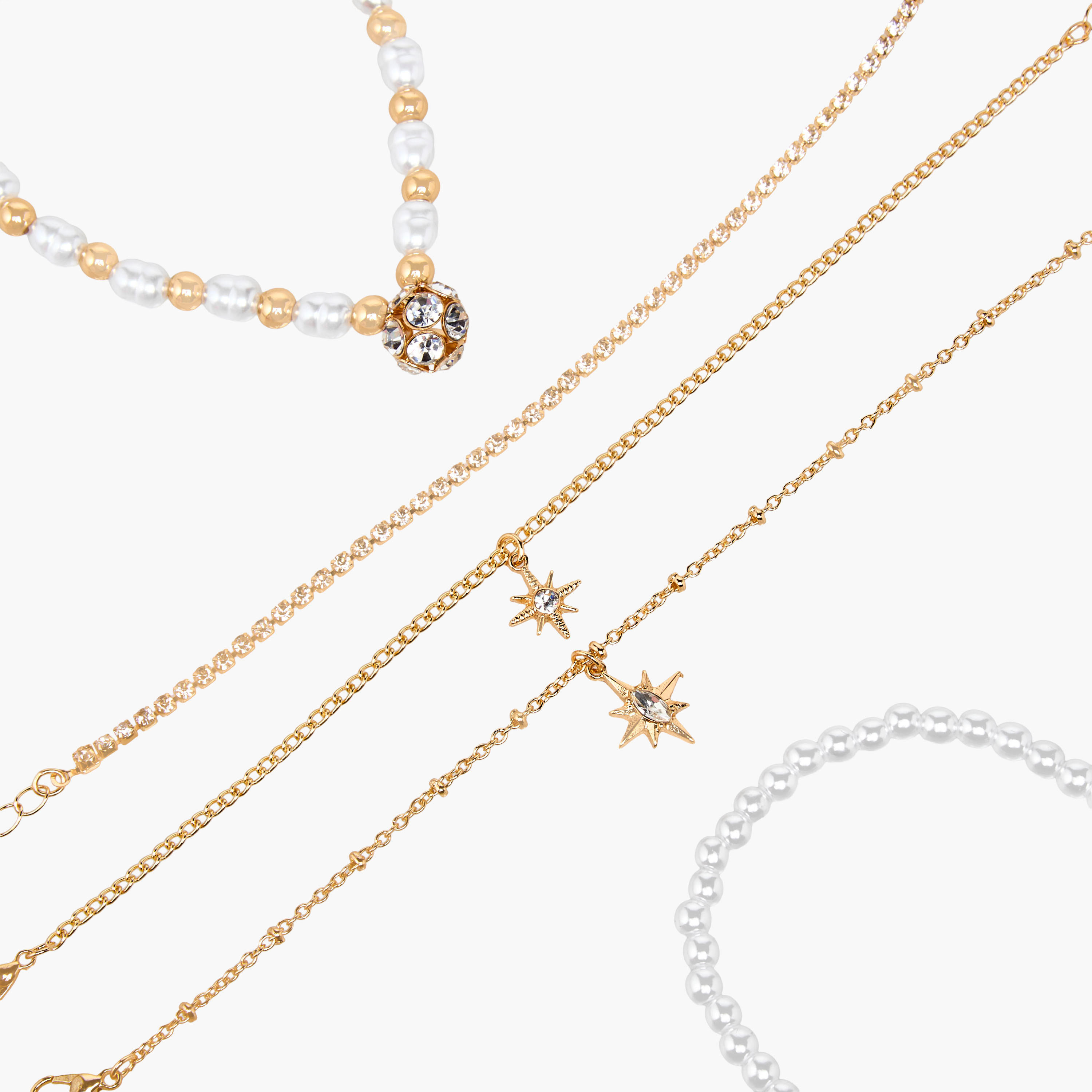 Gloo Pack of 5 Metallic Embellished Bracelet-women-watchesandjewellery-jewellery-banglesandbracelets-image-13