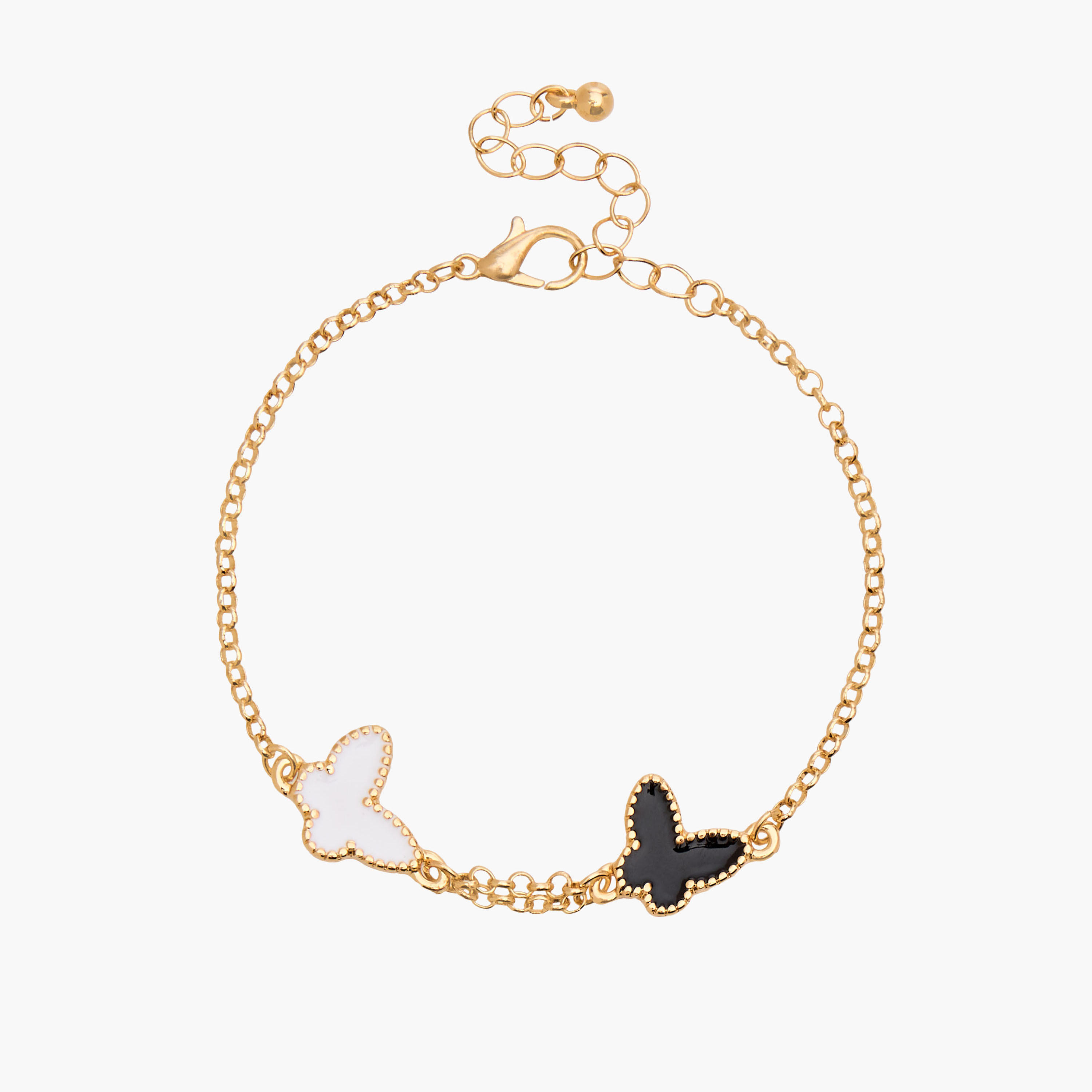 Gloo Pack of 5 Metal Chain Bracelet-women-watchesandjewellery-jewellery-banglesandbracelets-image-7