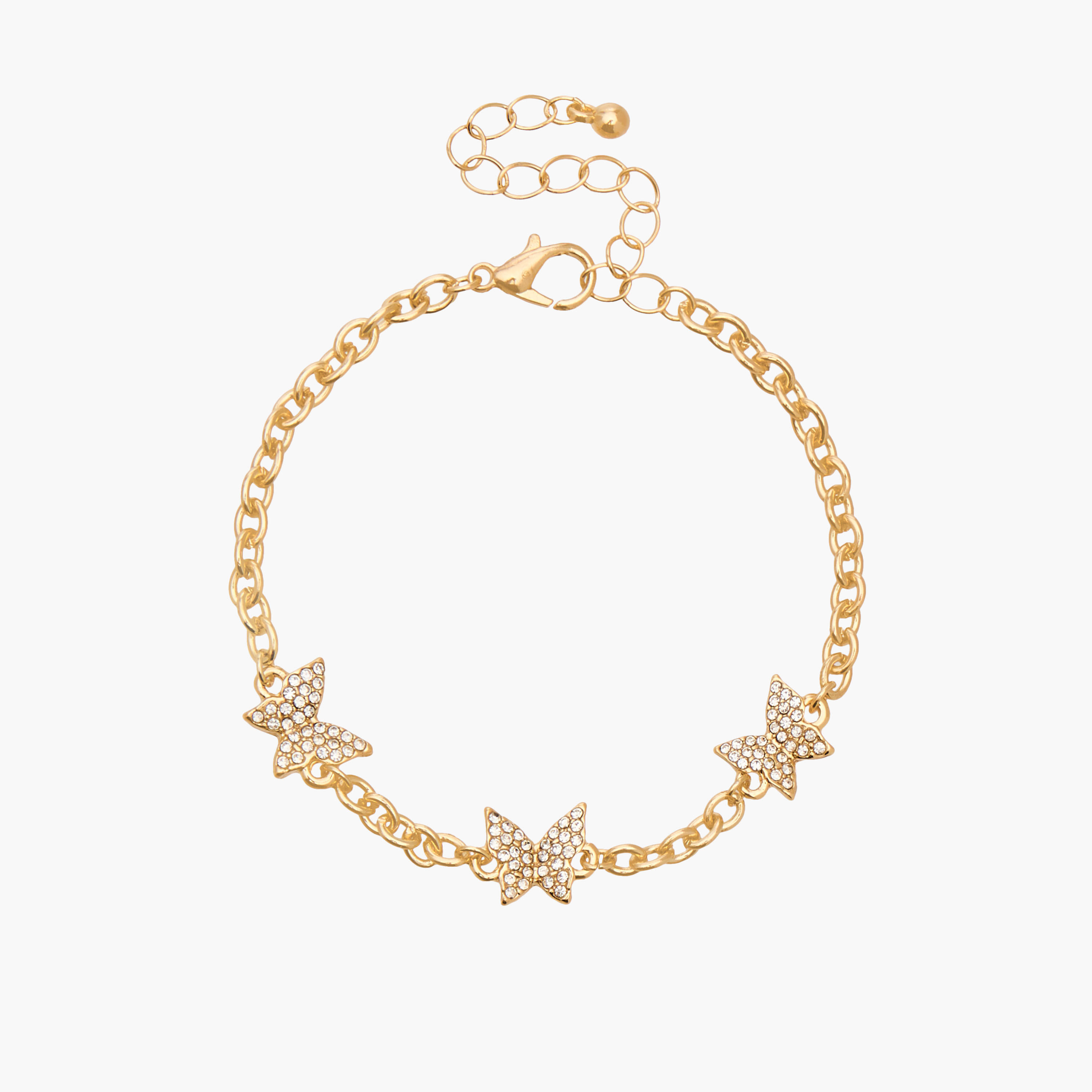 Gloo Pack of 5 Metal Chain Bracelet-women-watchesandjewellery-jewellery-banglesandbracelets-image-8