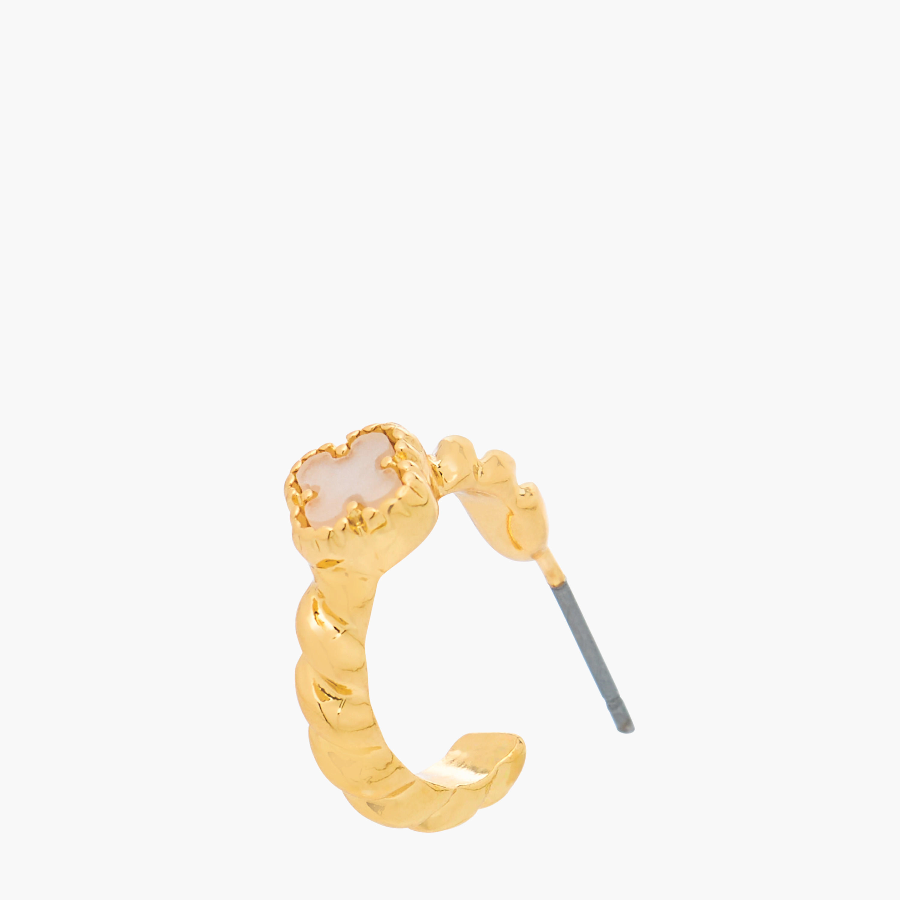 Gloo Pack of 6 Metallic Assorted Earrings with Pushback Closure-women-watchesandjewellery-jewellery-earrings-image-4