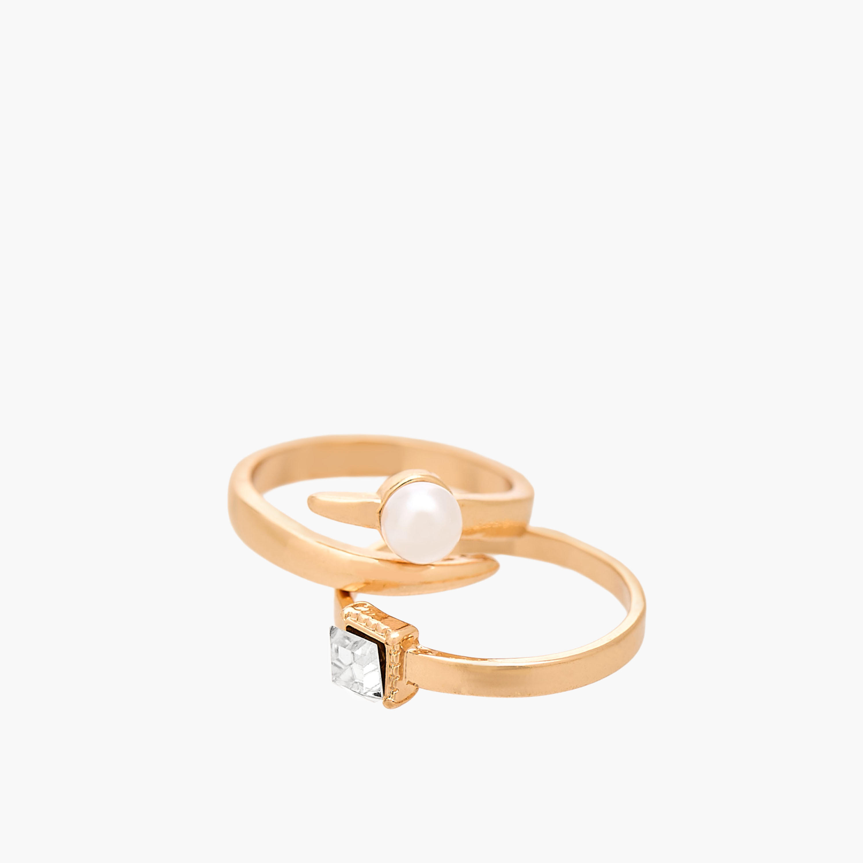 خواتم ميتاليك من جلو - عبوة 8 قطع-women-watchesandjewellery-jewellery-rings-image-11