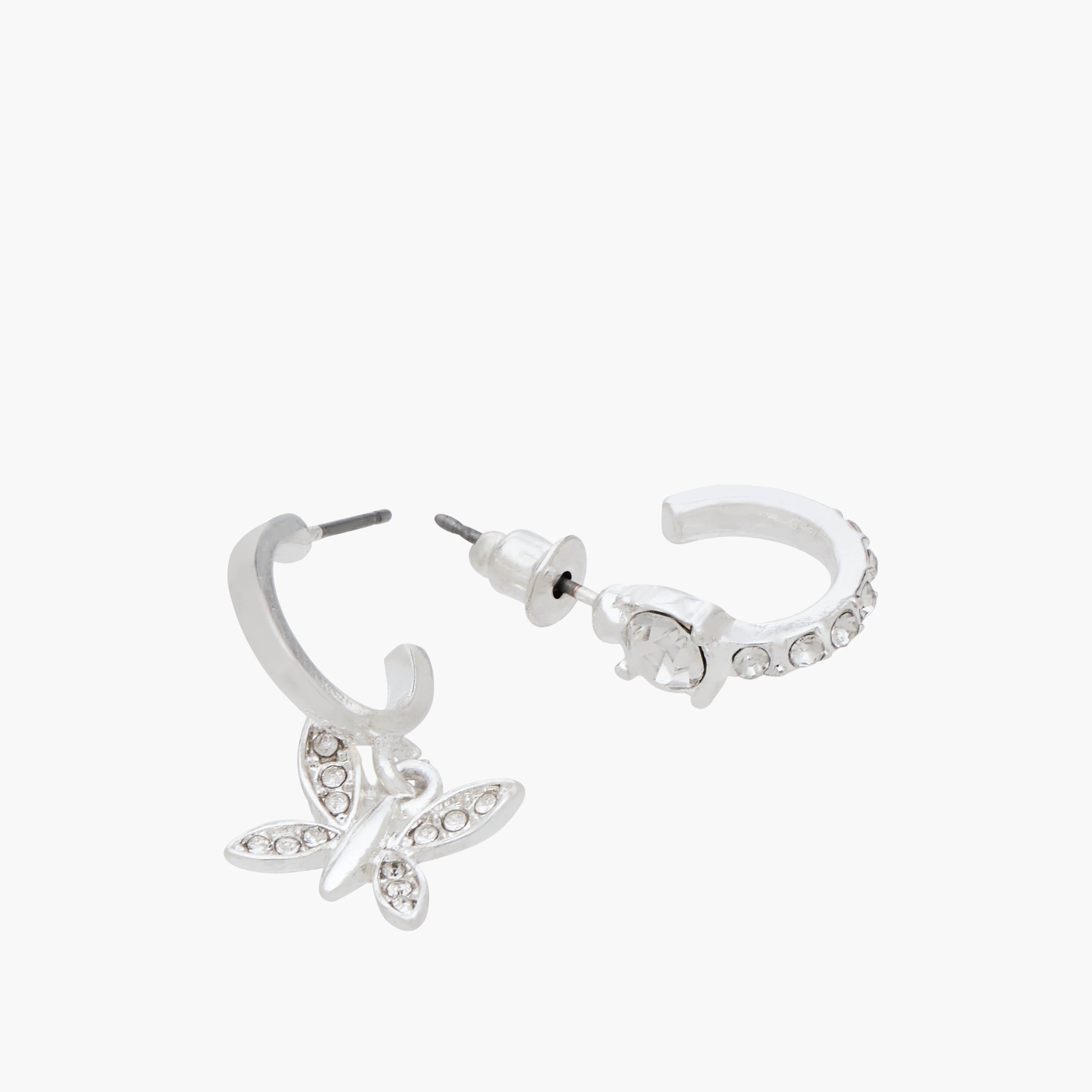 Gloo Pack of 9 Metal Assorted Earrings with Pushback Closure-women-watchesandjewellery-jewellery-earrings-image-4