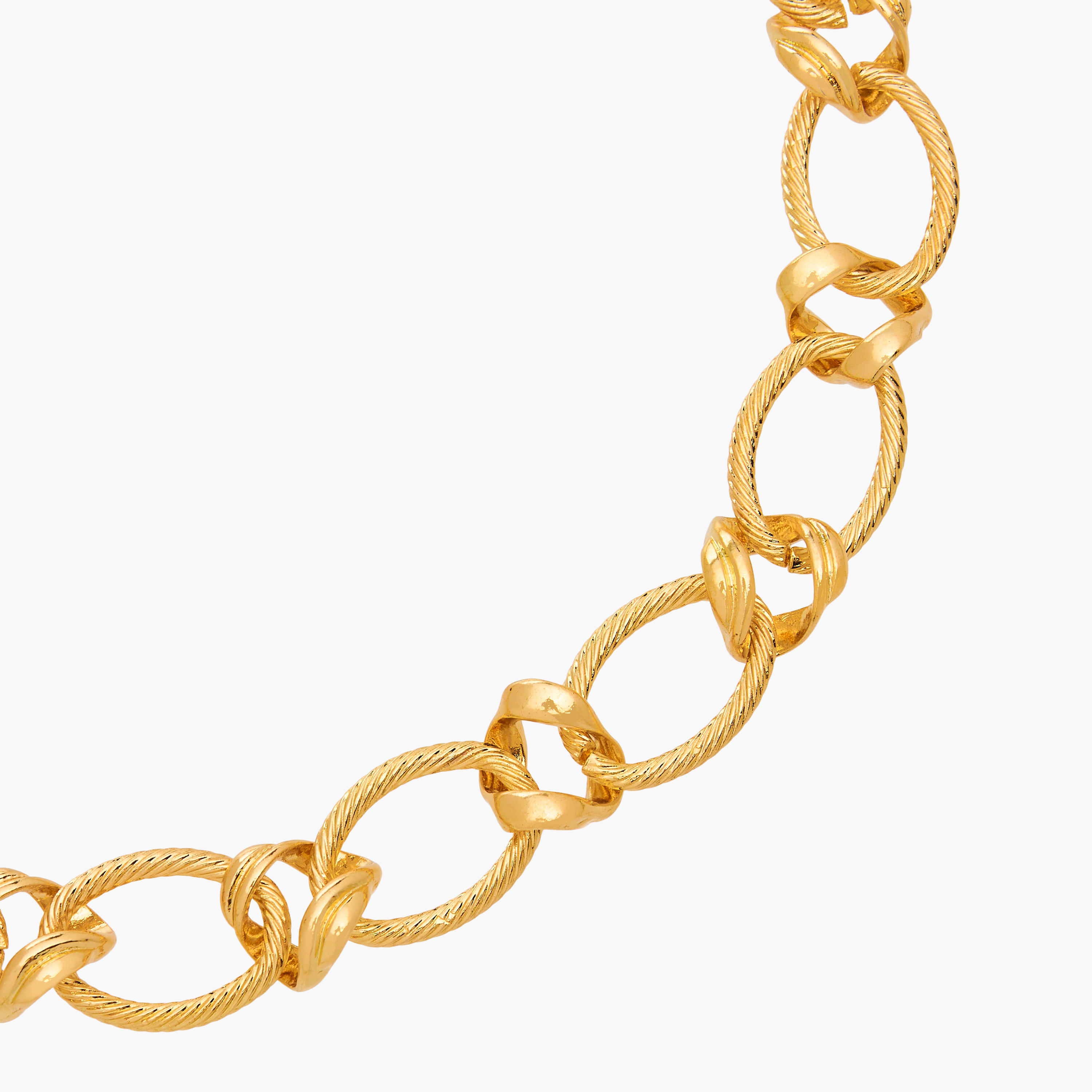 Gloo Metal Choker Necklace with Lobster Clasp Closure-women-watchesandjewellery-jewellery-necklacesandpendants-image-3