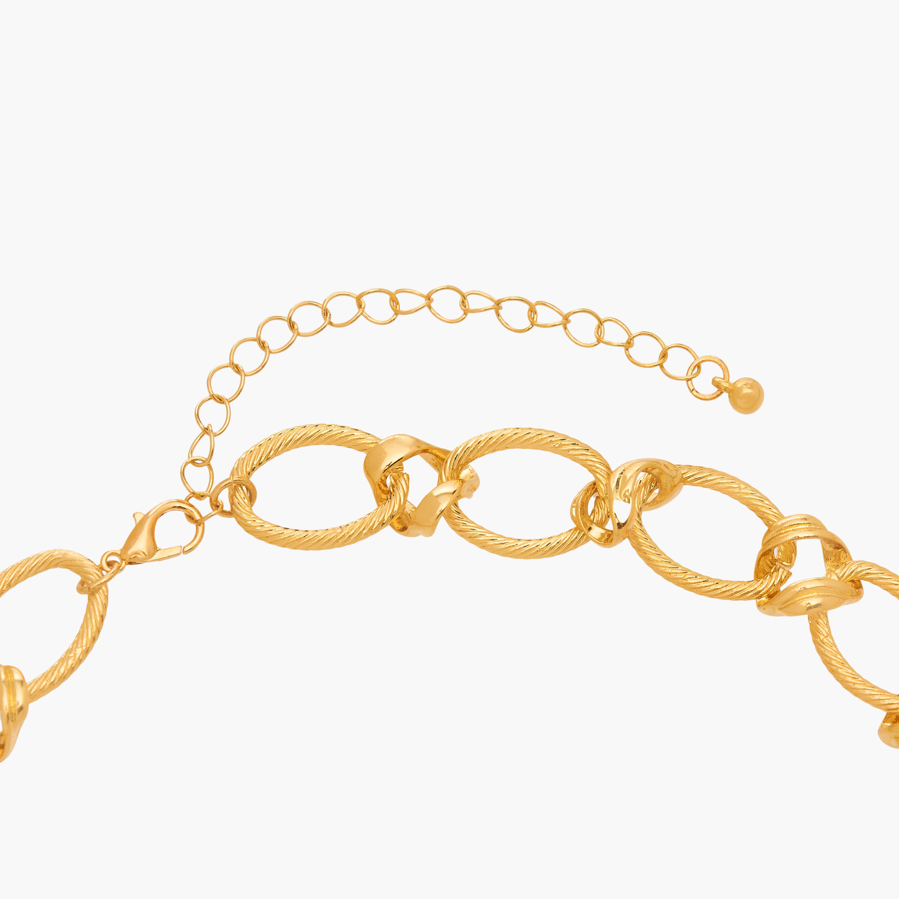 Gloo Metal Choker Necklace with Lobster Clasp Closure-women-watchesandjewellery-jewellery-necklacesandpendants-image-4
