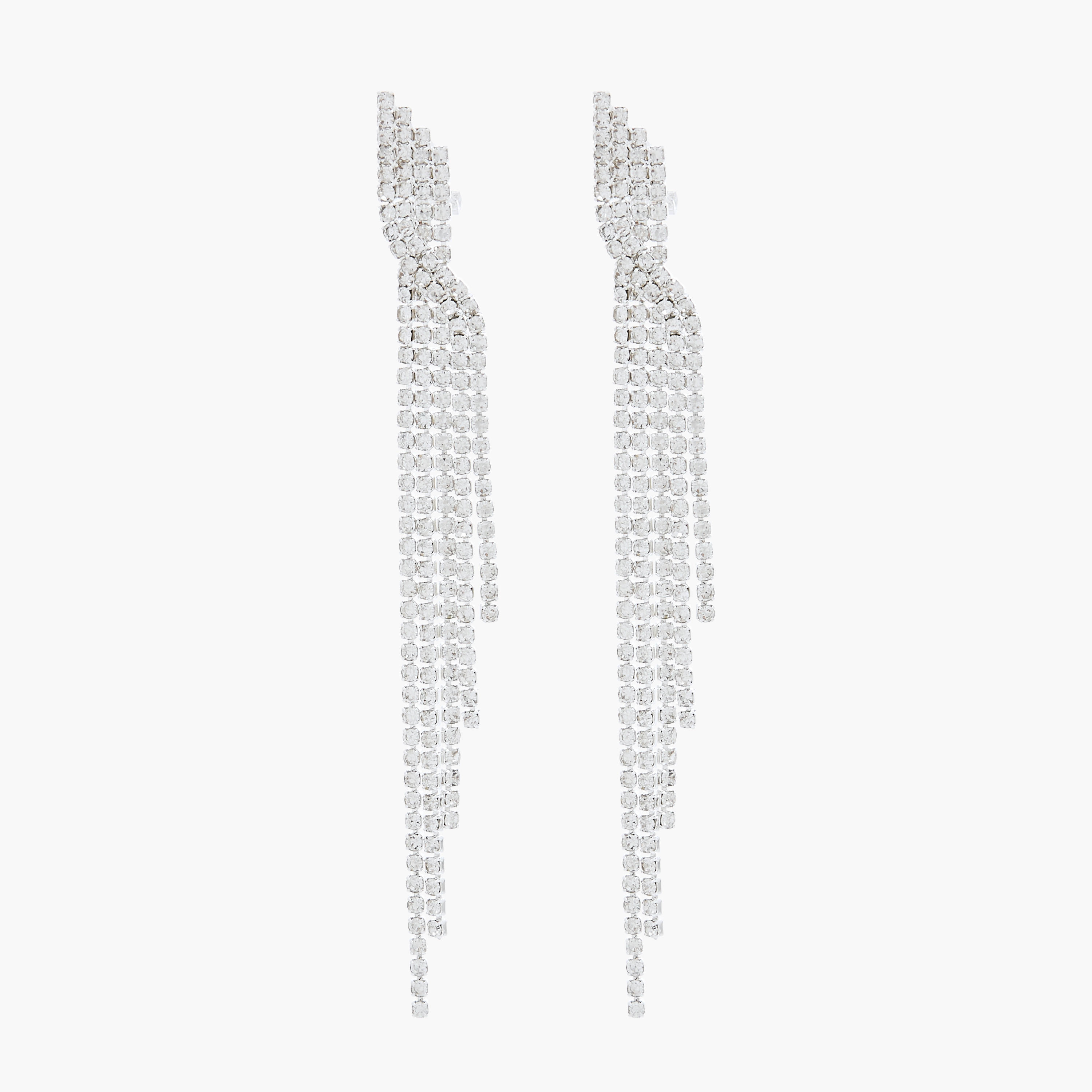 Gloo Metallic Dangler Earrings with Clip Closure-women-watchesandjewellery-jewellery-earrings-image-1