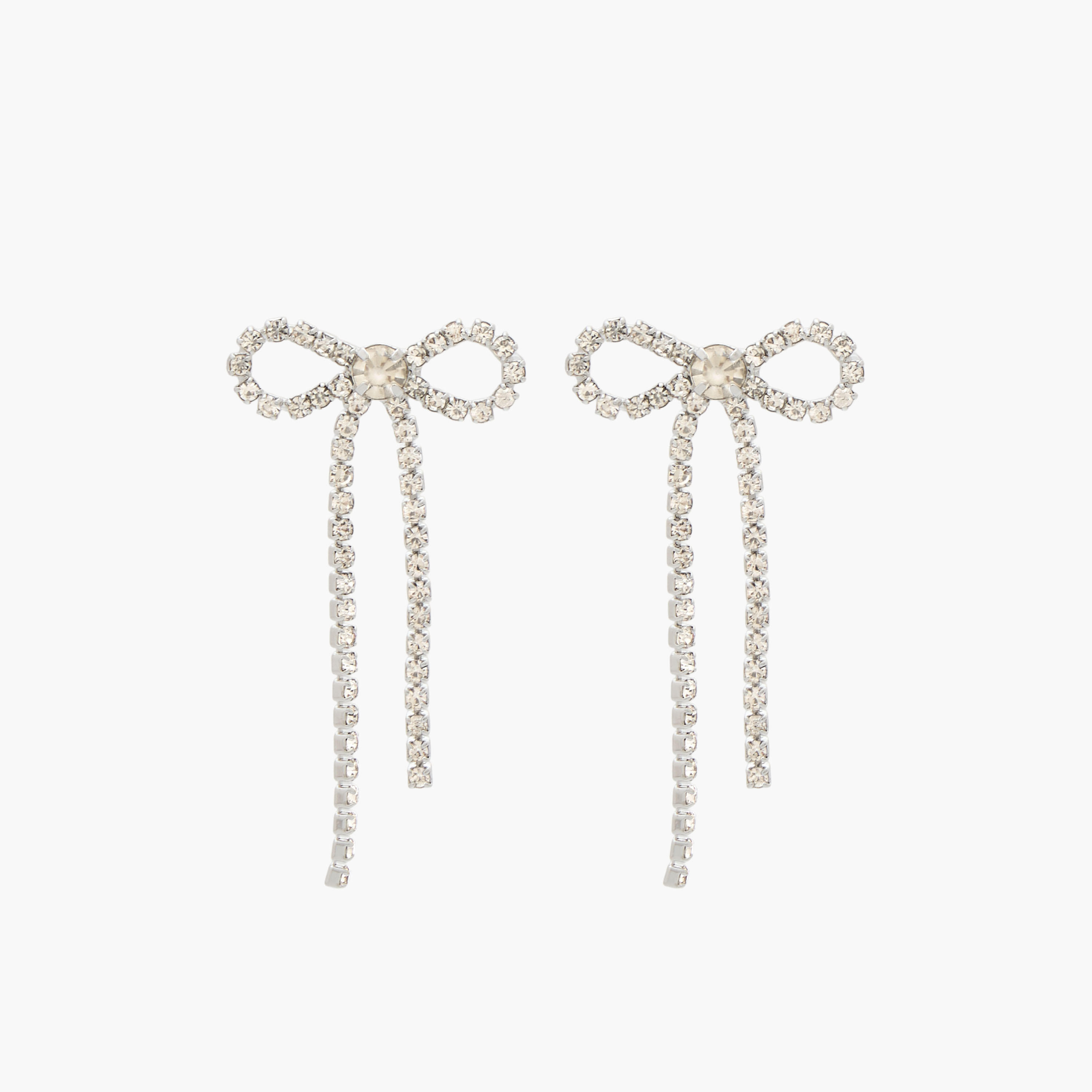 Gloo Pack of 2 Silver Finish Embellished Earrings with Pushback Closure-women-watchesandjewellery-jewellery-earrings-image-2