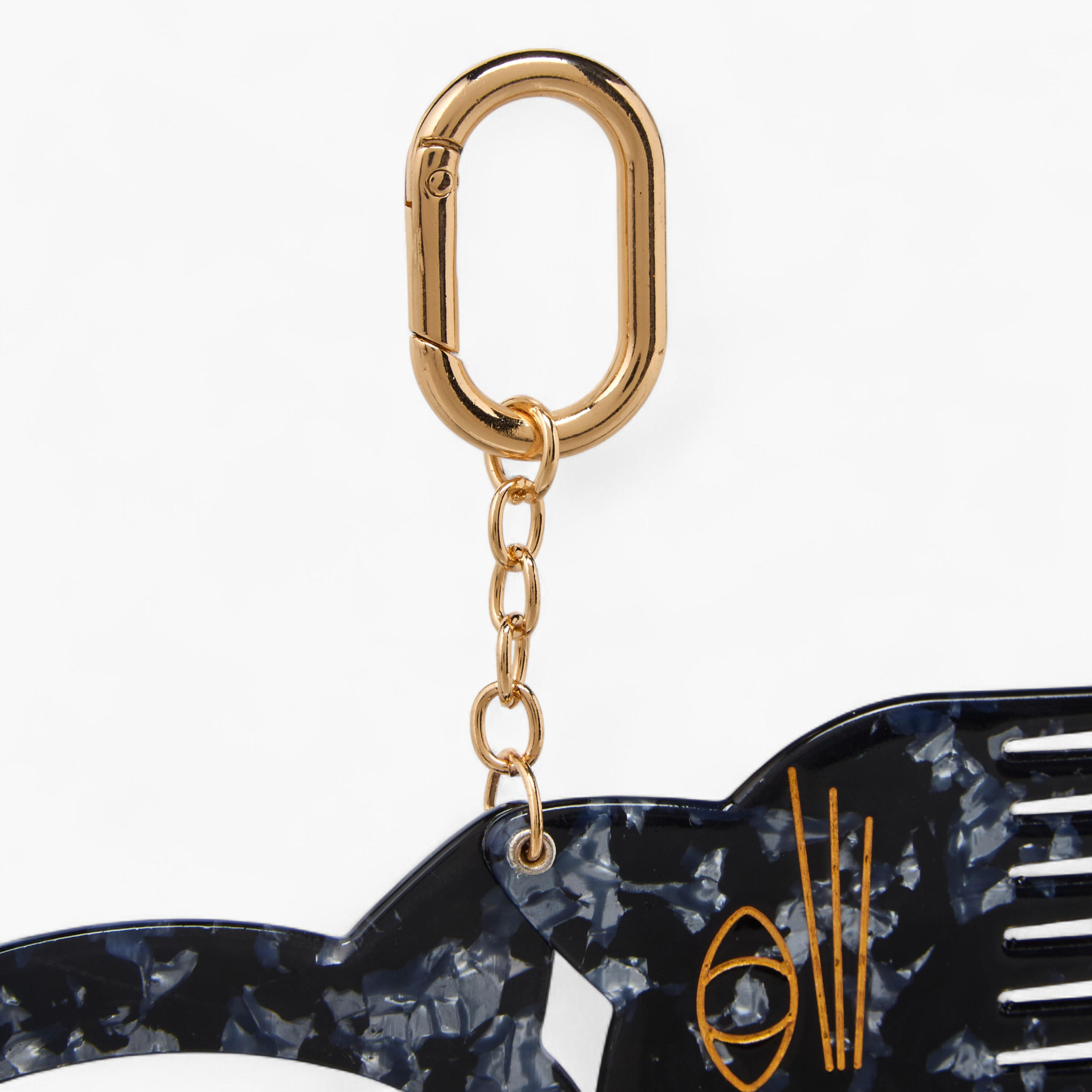 Gloo Cat Mirror Comb Bag Charm-women-clothingaccessories-novelties-image-4
