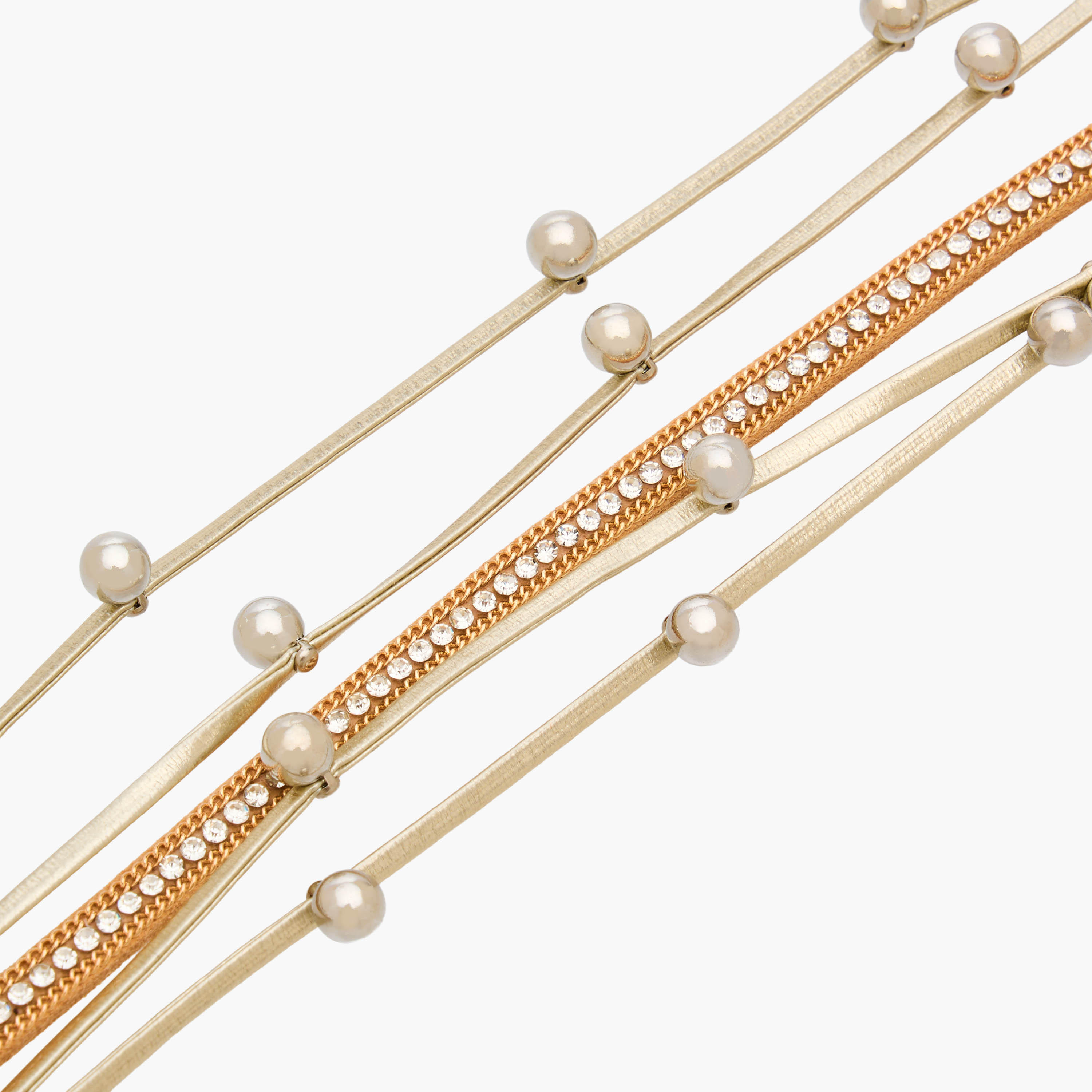 Gloo Metal Layered Bracelet-women-watchesandjewellery-jewellery-banglesandbracelets-image-4