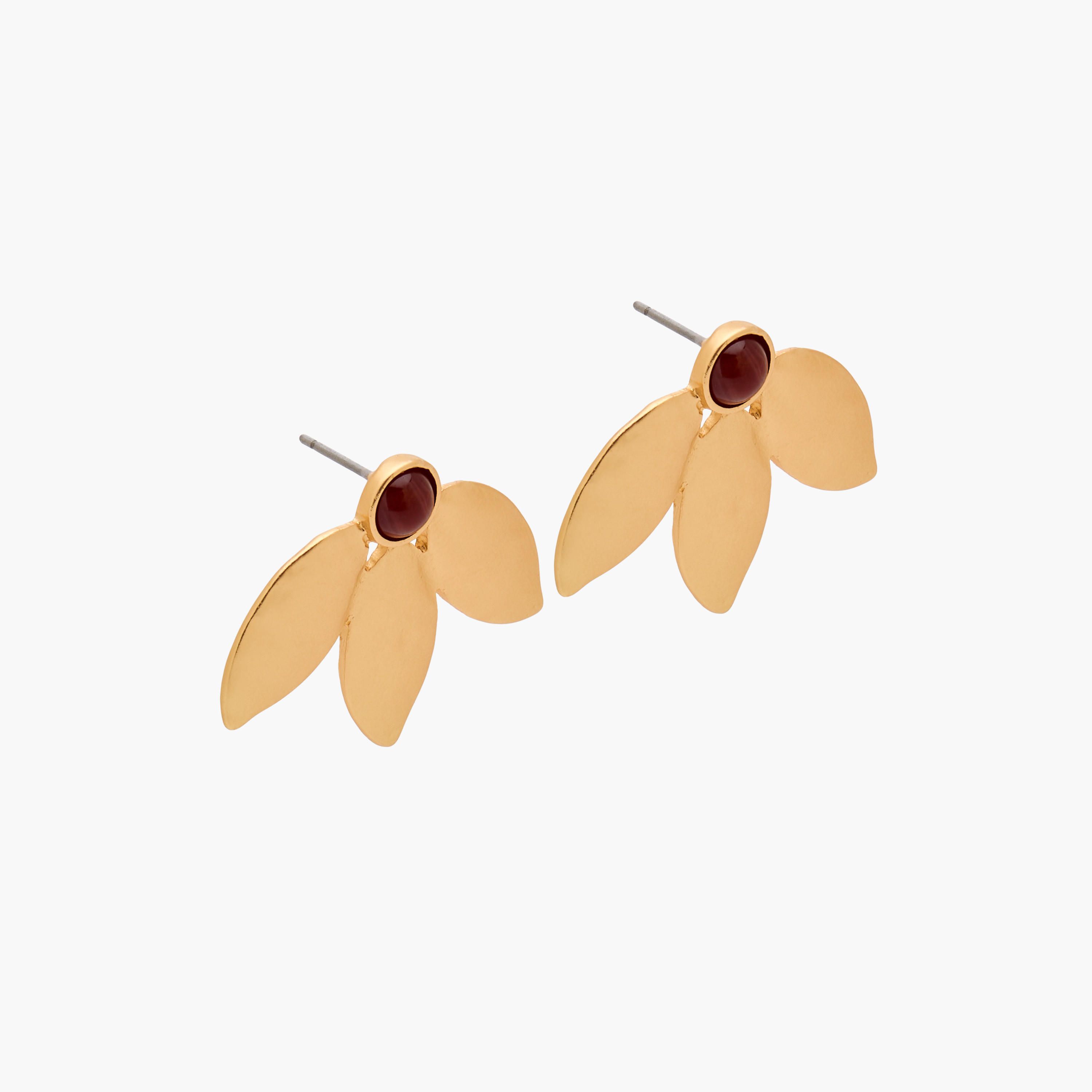 طقم من 3 أقراط مينا بمكبس إغلاق خلفي-women-watchesandjewellery-jewellery-earrings-image-5