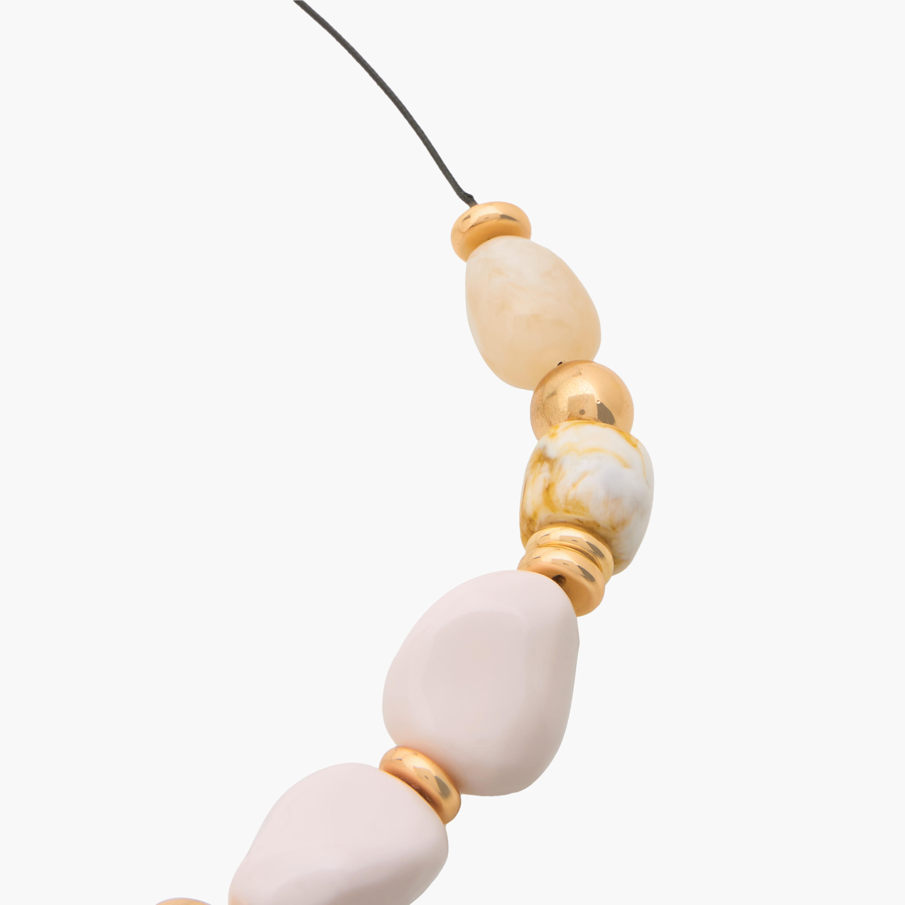Metal Necklace with Bead Detail-women-watchesandjewellery-jewellery-necklacesandpendants-image-5