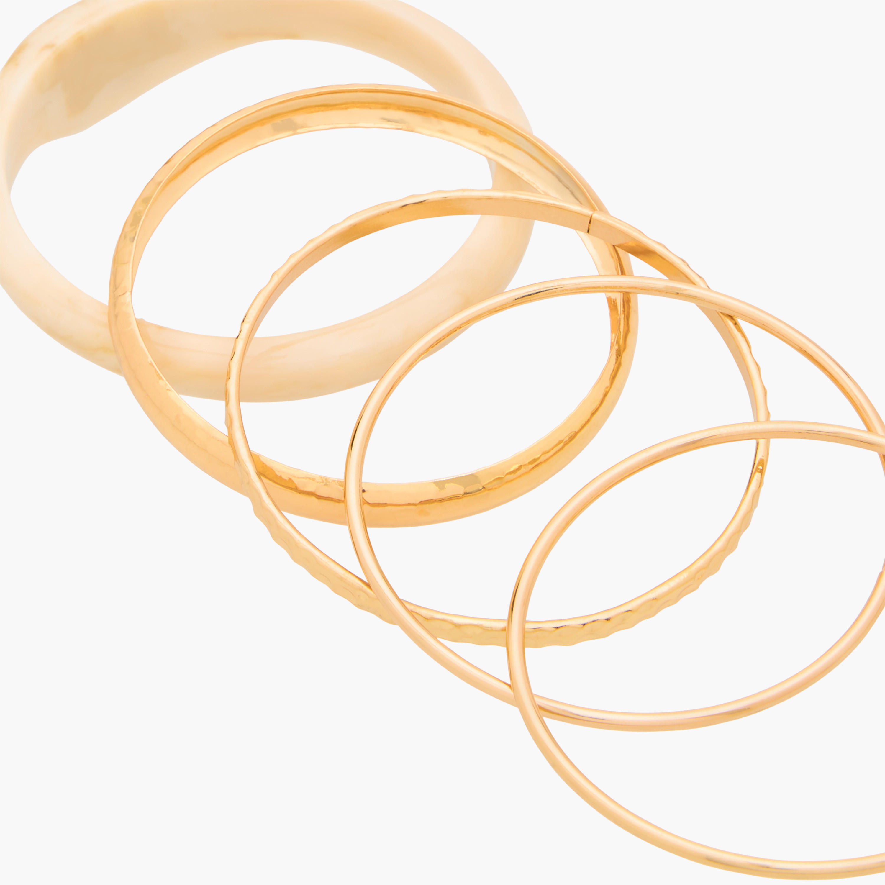طقم أساور راتنج من 6 قطع-women-watchesandjewellery-jewellery-banglesandbracelets-image-11
