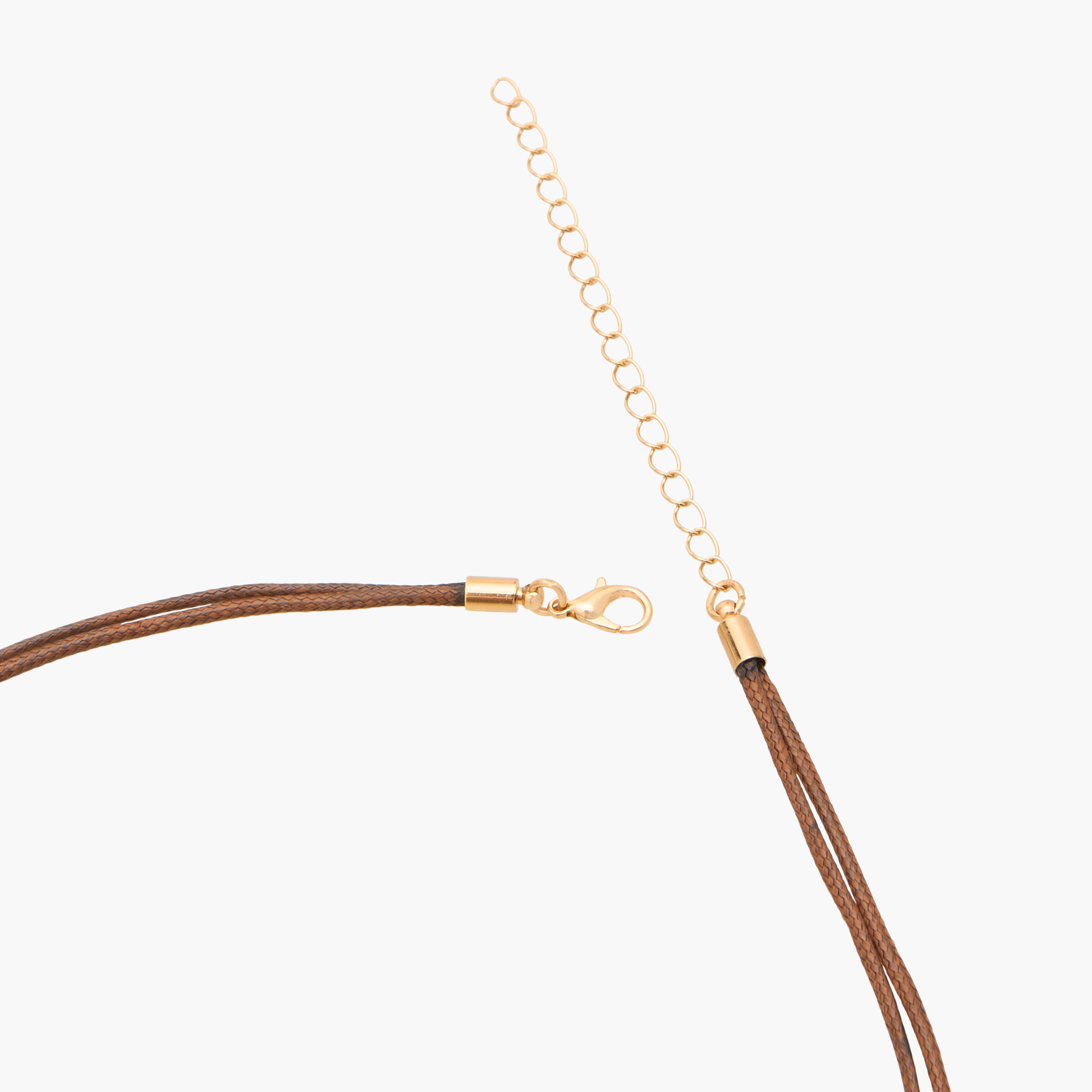Metal Layered Necklace with Charm Detail-women-watchesandjewellery-jewellery-necklacesandpendants-image-4