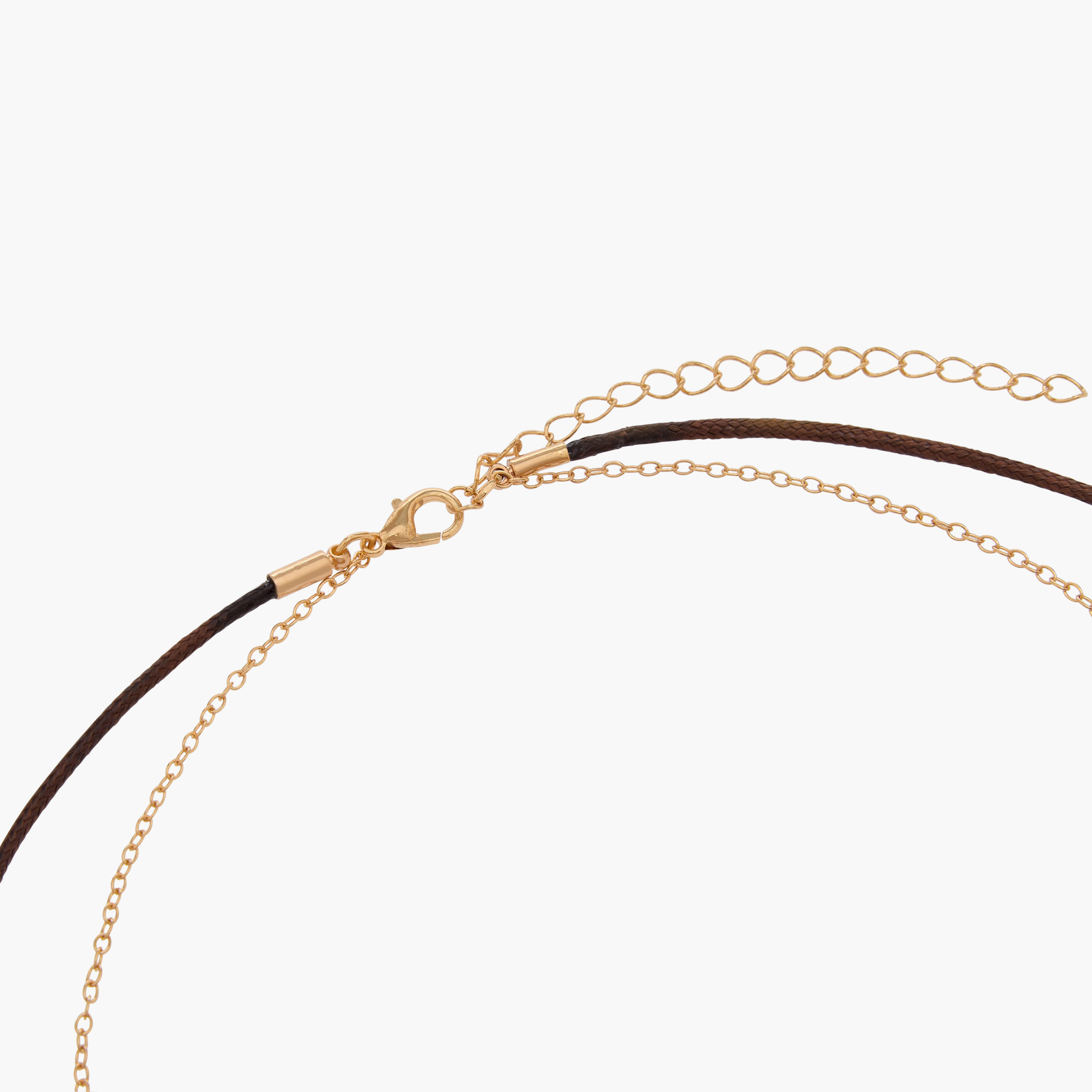 عقد ميتاليك متعدد الطبقات بدلاية-women-watchesandjewellery-jewellery-necklacesandpendants-image-4