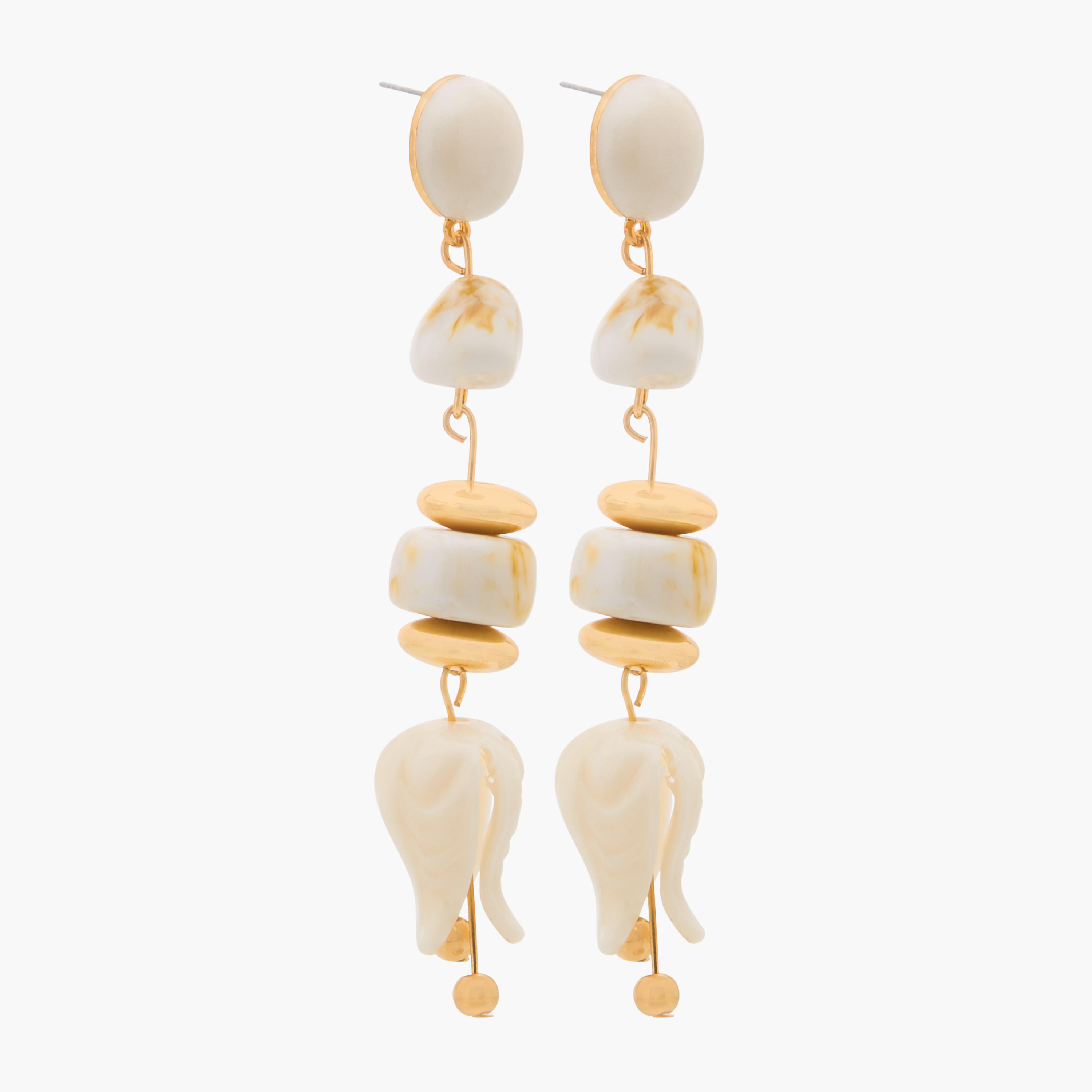 أقراط راتنج متدلية معدنية بمكبس إغلاق خلفي-women-watchesandjewellery-jewellery-earrings-image-3