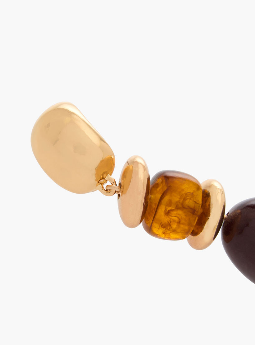 Resin Drop Earrings with Pushback Closure-women-watchesandjewellery-jewellery-earrings-image-5