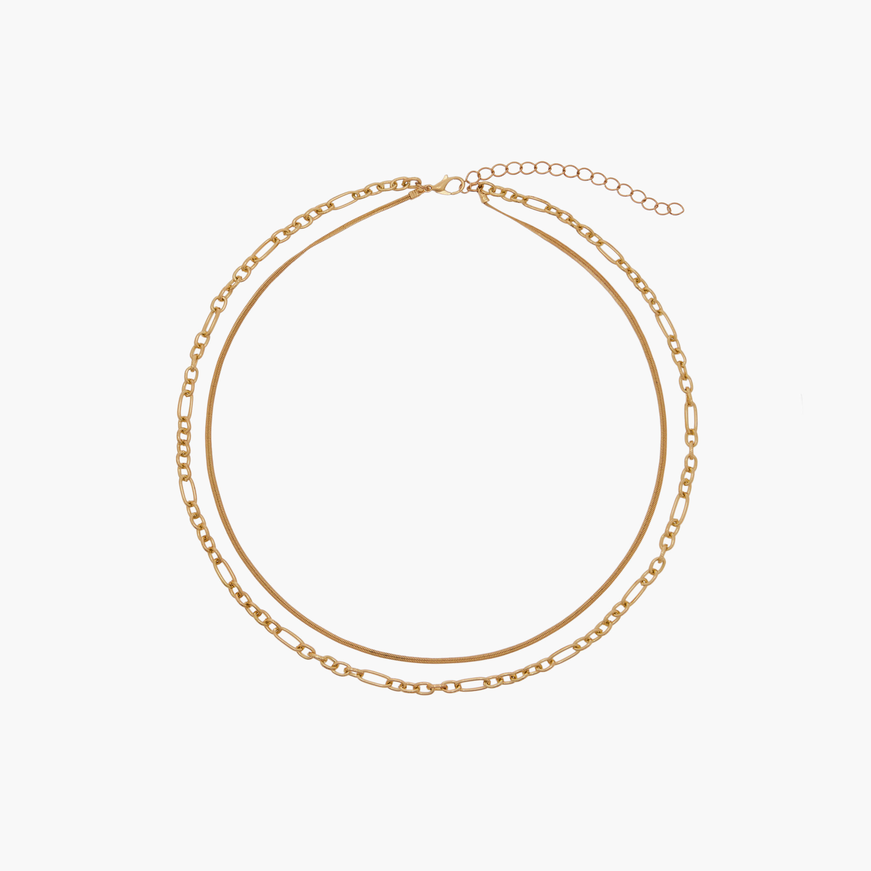 عقد ميتاليك متعدد الطبقات-women-watchesandjewellery-jewellery-necklacesandpendants-image-1