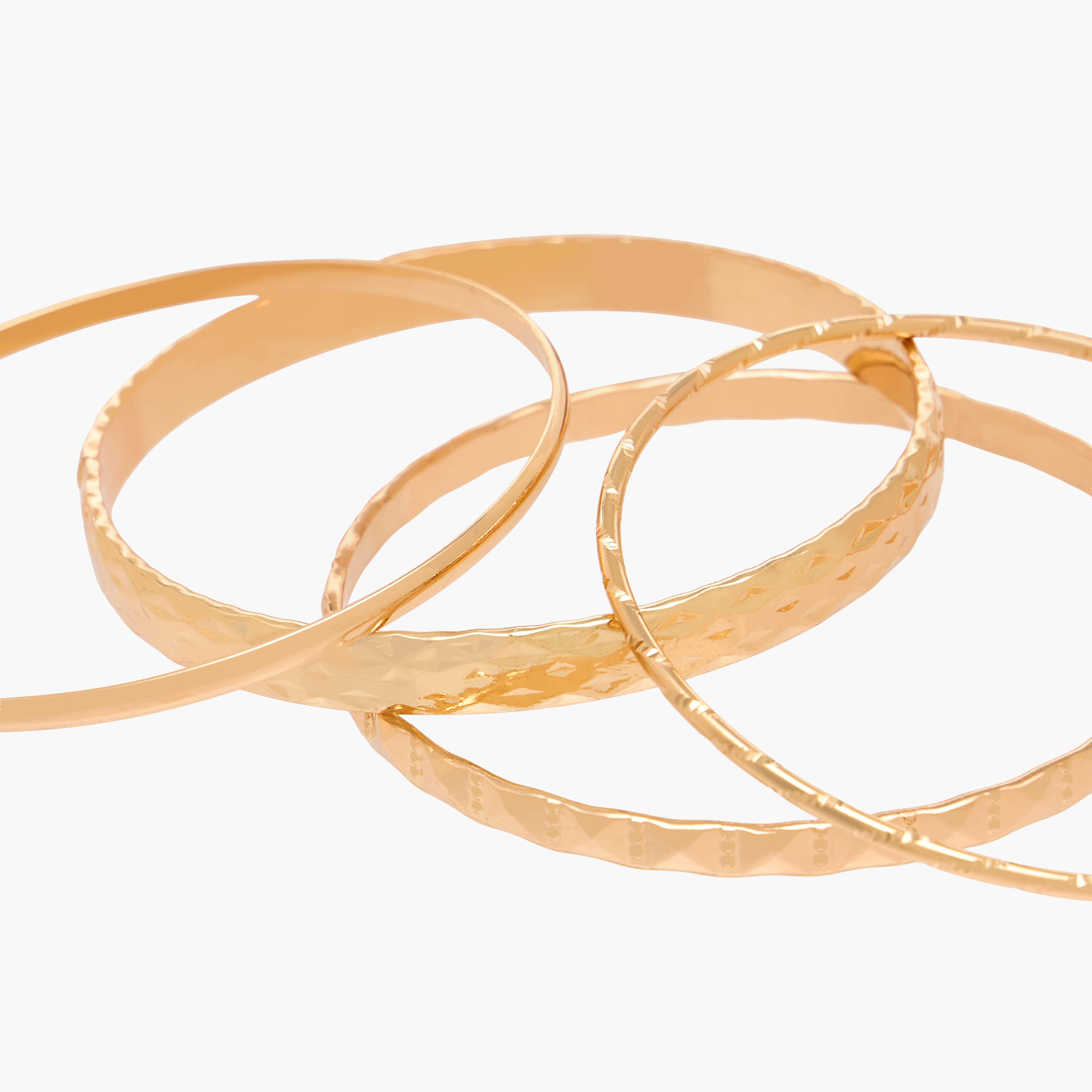Pack of 7 Gold Tone Bangle-women-watchesandjewellery-jewellery-banglesandbracelets-image-10