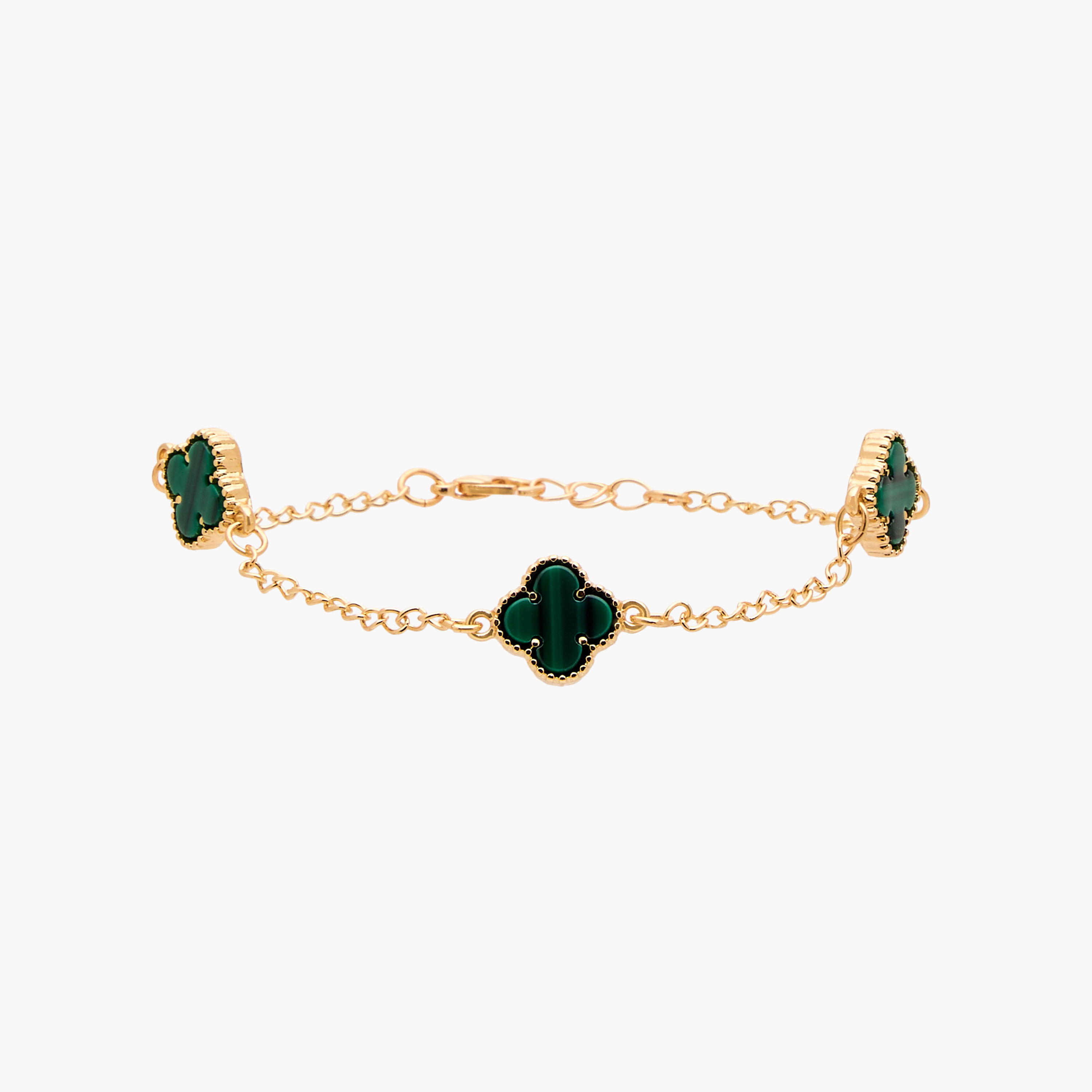 أساور مطلية بالذهب طقم من 5-women-watchesandjewellery-jewellery-banglesandbracelets-image-8