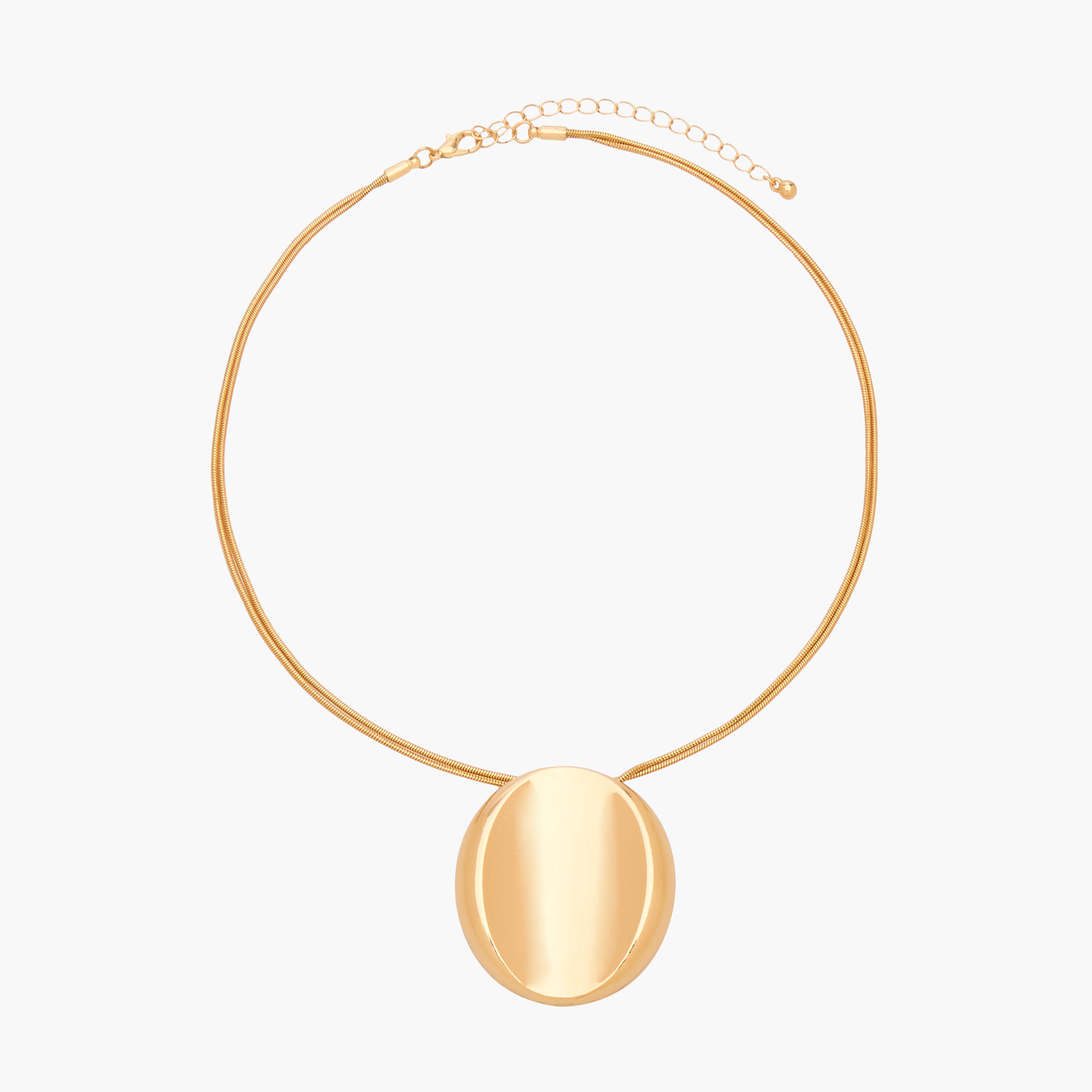 قلادة معدنية بدلاية-women-watchesandjewellery-jewellery-necklacesandpendants-image-5